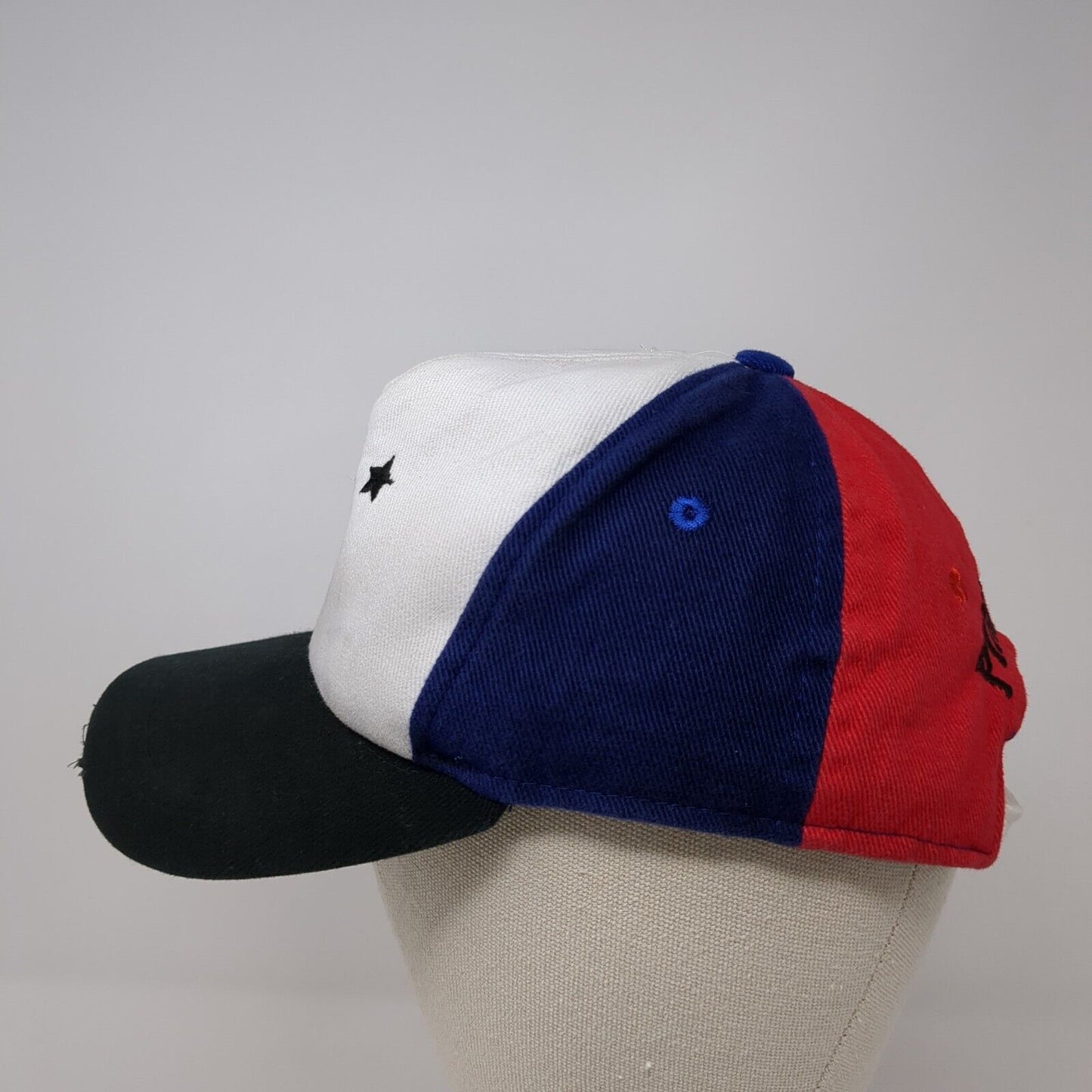 Pinoy Ako Slideback Hat Multicolor OS Adjustable Embroidered Patriotic 6 Panel