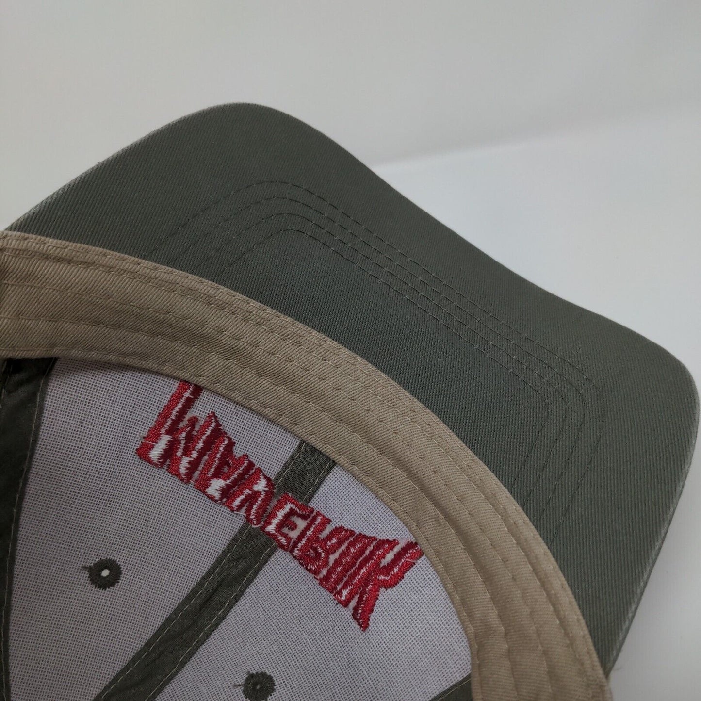 Maverik Adventure Guide Strapback Hat Tan One Size Embroidered