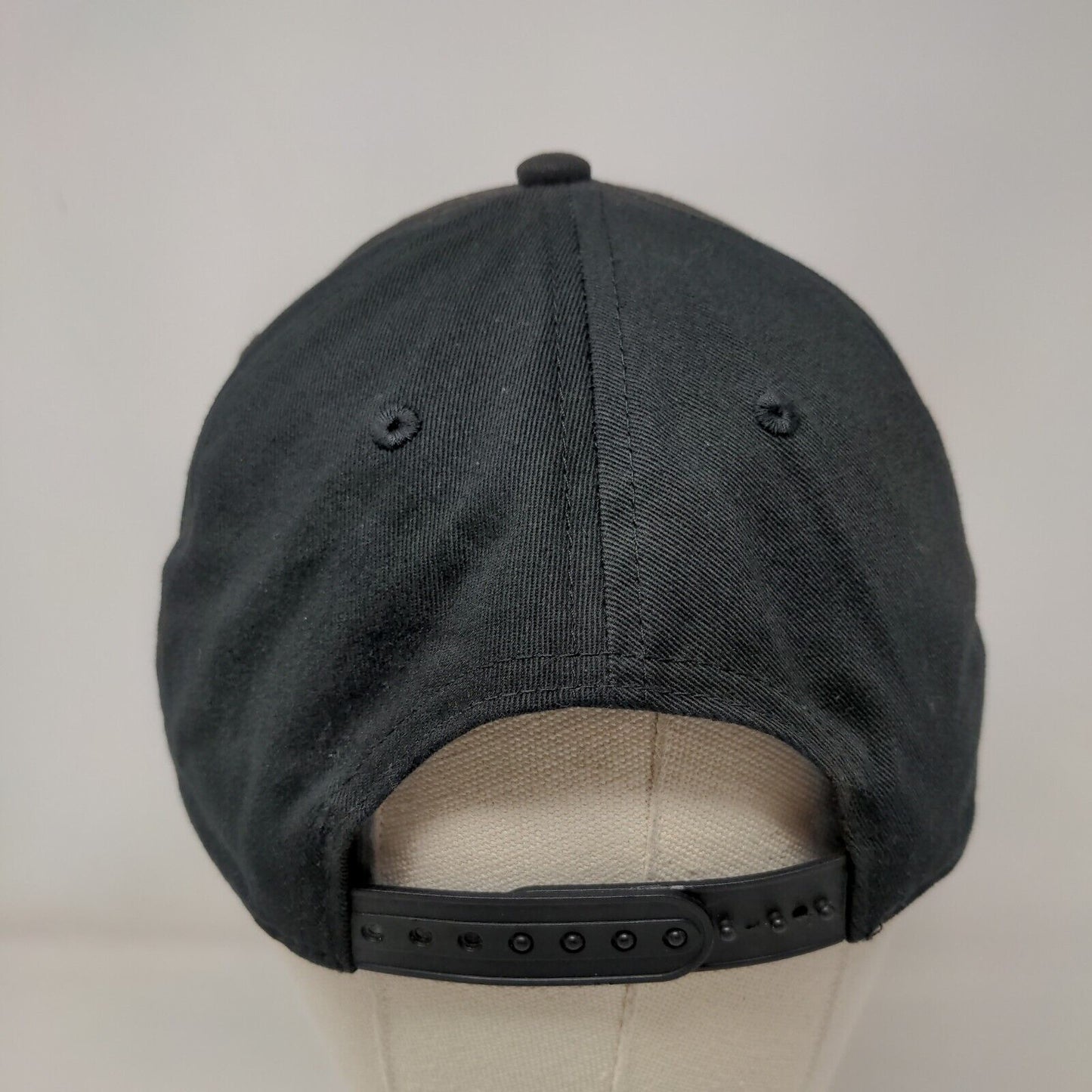 Alabama Snapback Hat Black One Size Embroidered Adjustable Dome