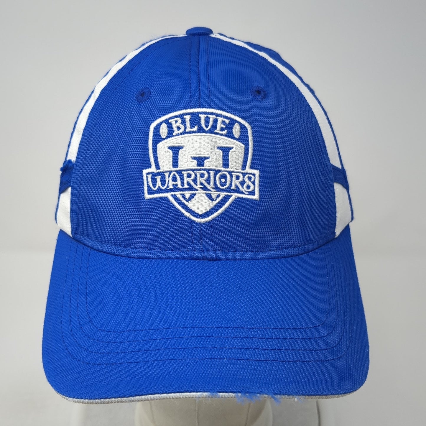 Blue Warriors Fitted Trucker Hat Blue One Size Embroidered Mesh Back New Era