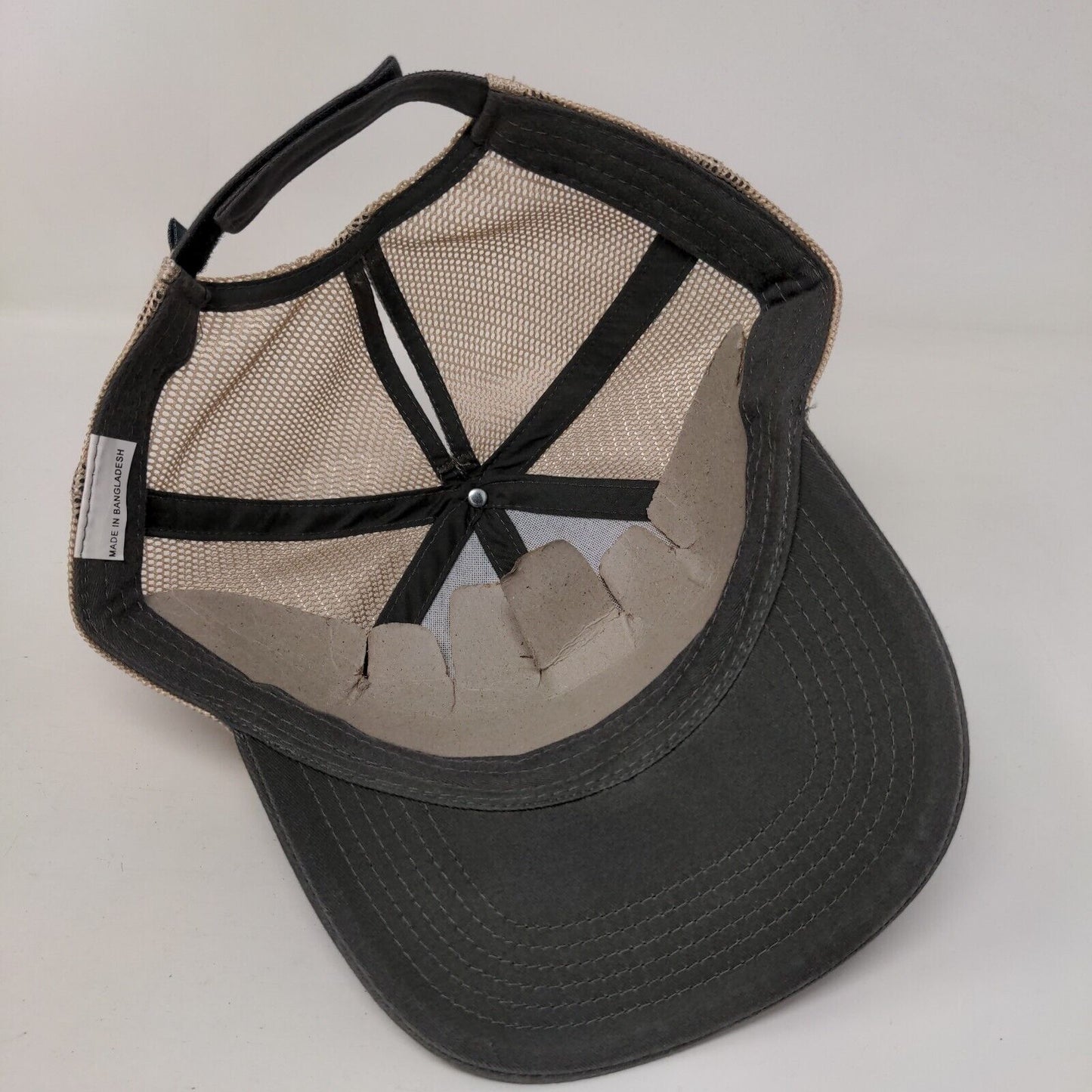McMillen Jacobs Associates Strapback Trucker Hat Multi One Size Ponytail