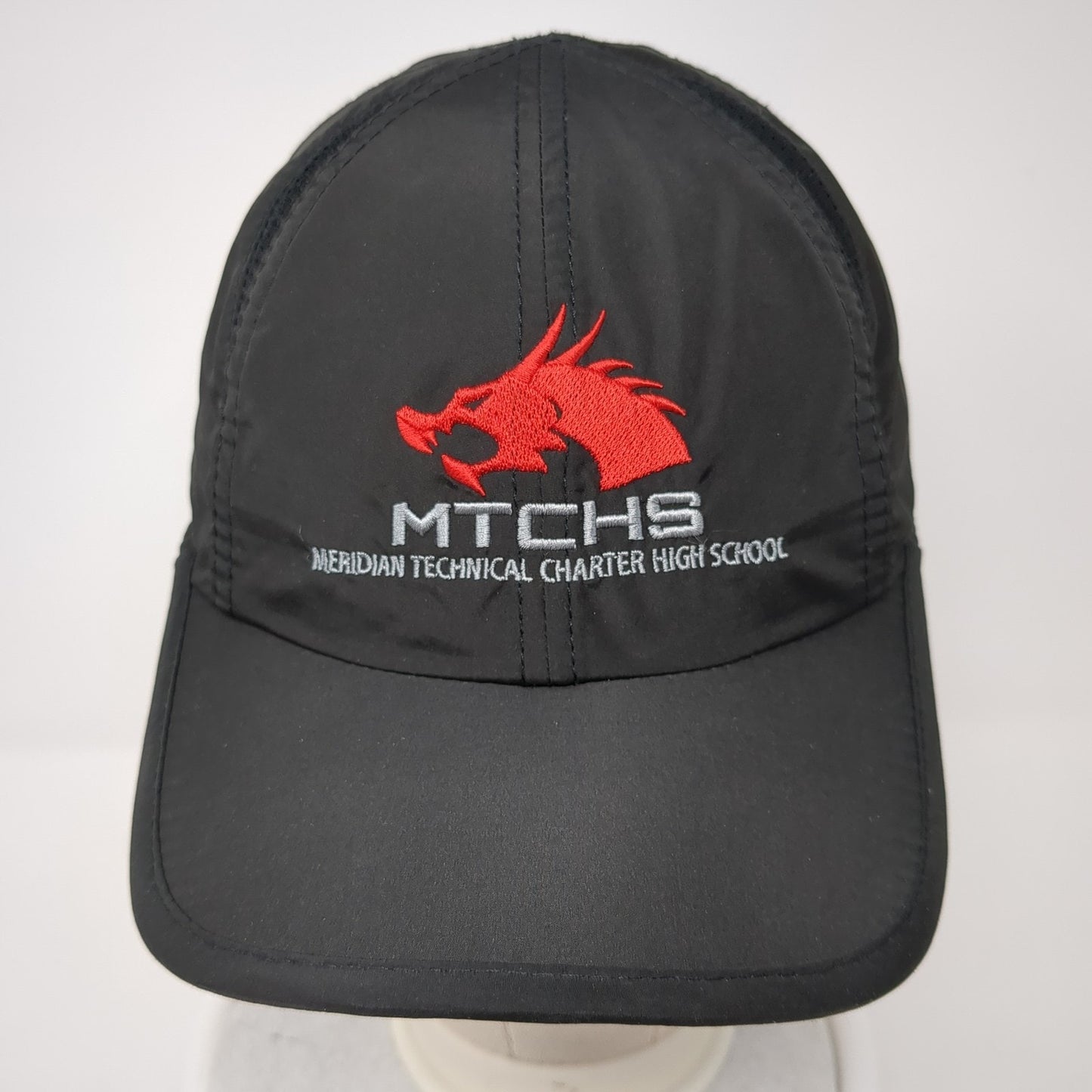 MTCHS Meridian Technical Charter High School Strapback Hat Black One Size