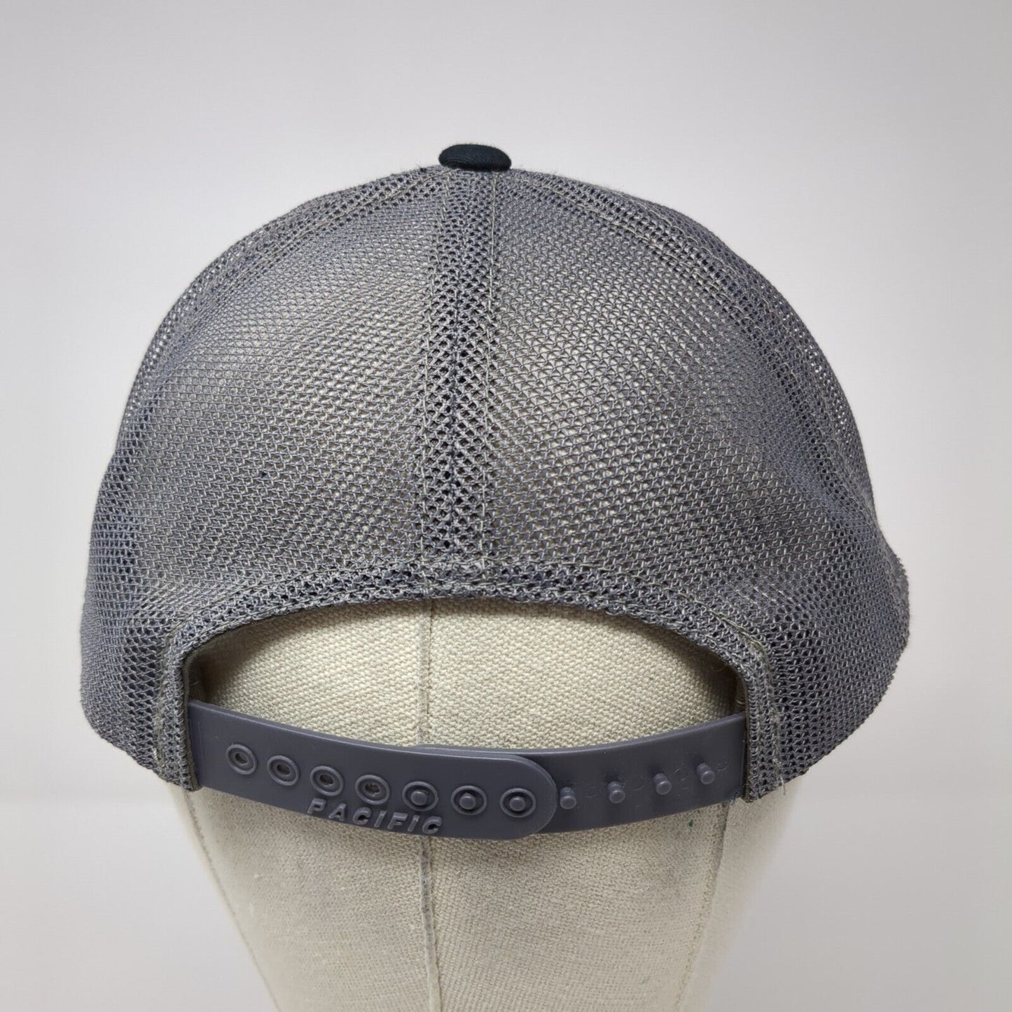 Garage Build Dennis Kirk Snapback Trucker Hat Black One Size Mesh Back
