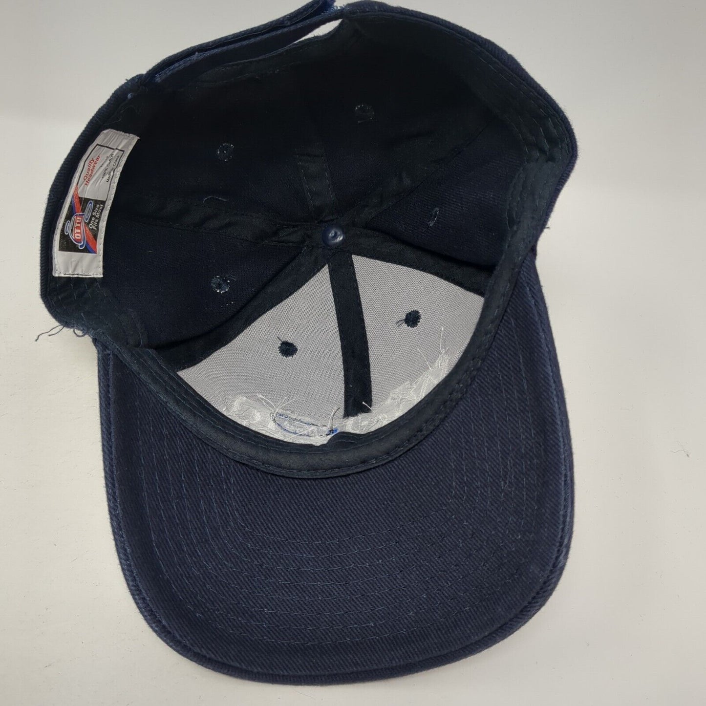 Dan Wiebold Ford Strapback Hat Blue One Size Adjustable Otto 6 Panel