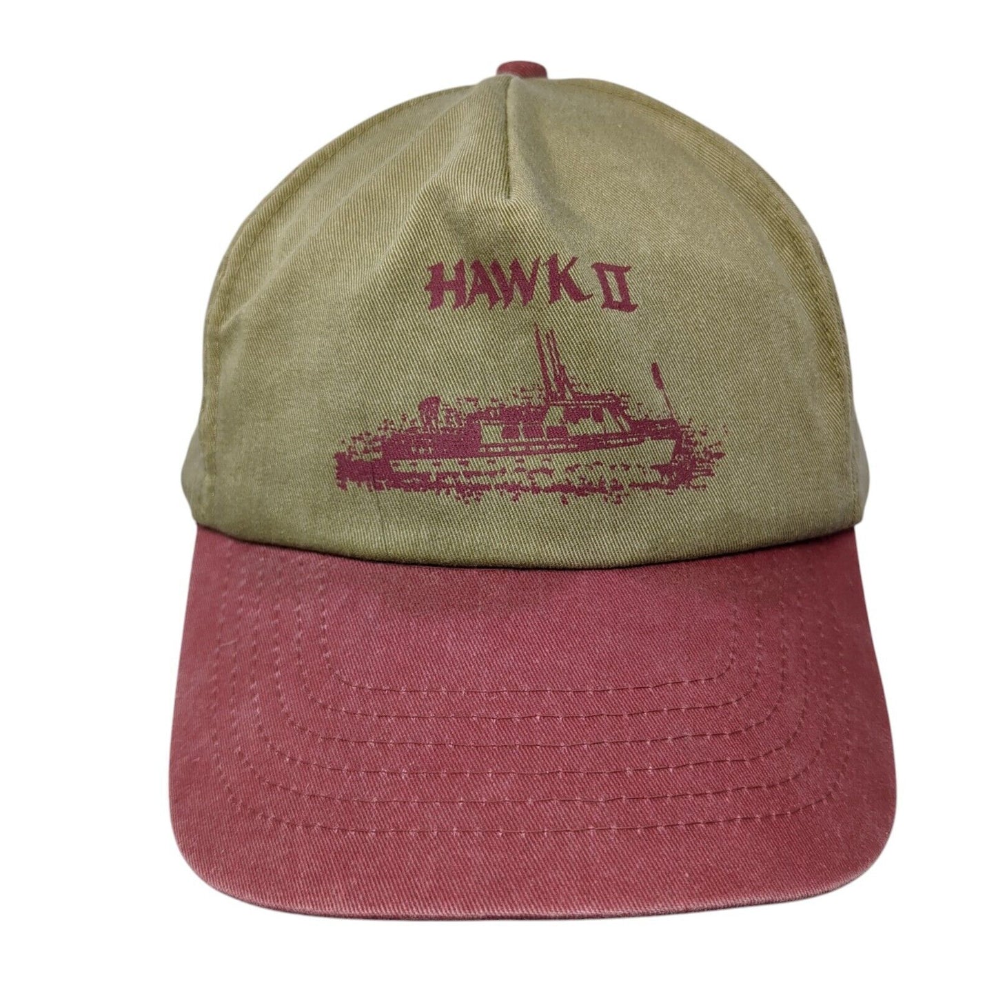 Hawk II Slideback Hat Multi One Size Adjustable Colorblock Vent Holes