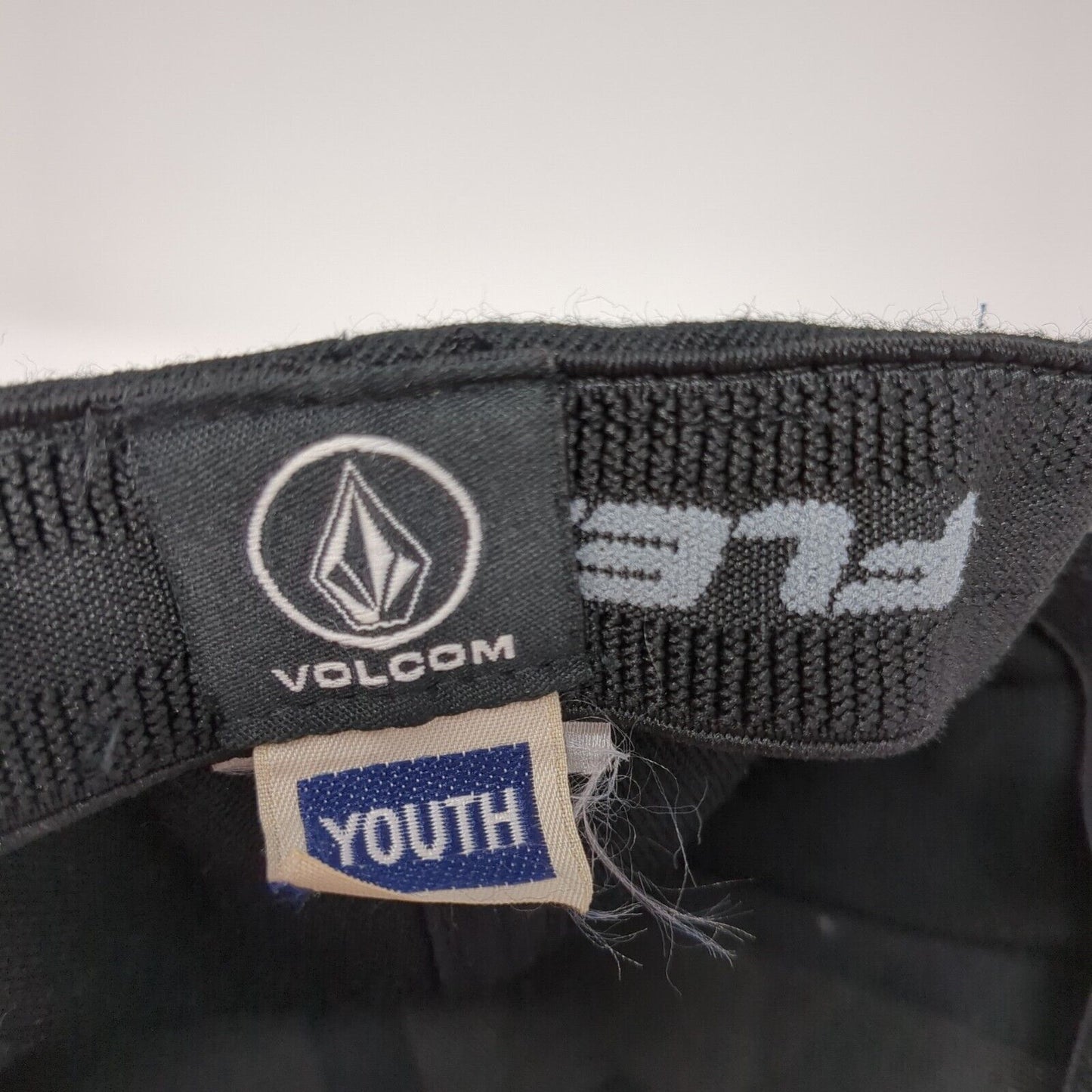 Volcom Youth Fitted Hat Multicolor One Size Flexfit Embroidered Vented Holes