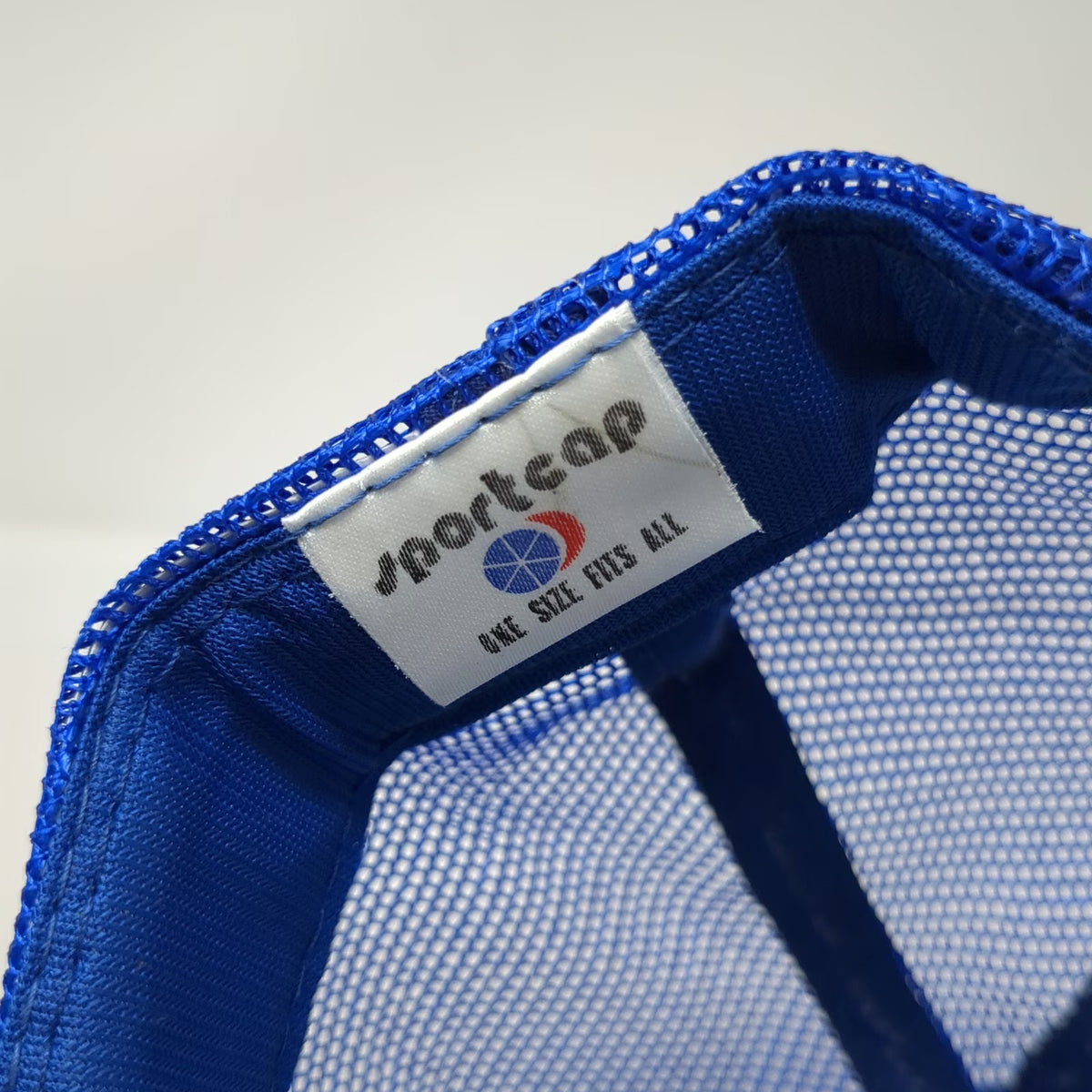 Sportcap Canfor Blue OSFM Trucker Hat Snapback Mesh Back Foam Logo Tree Patch