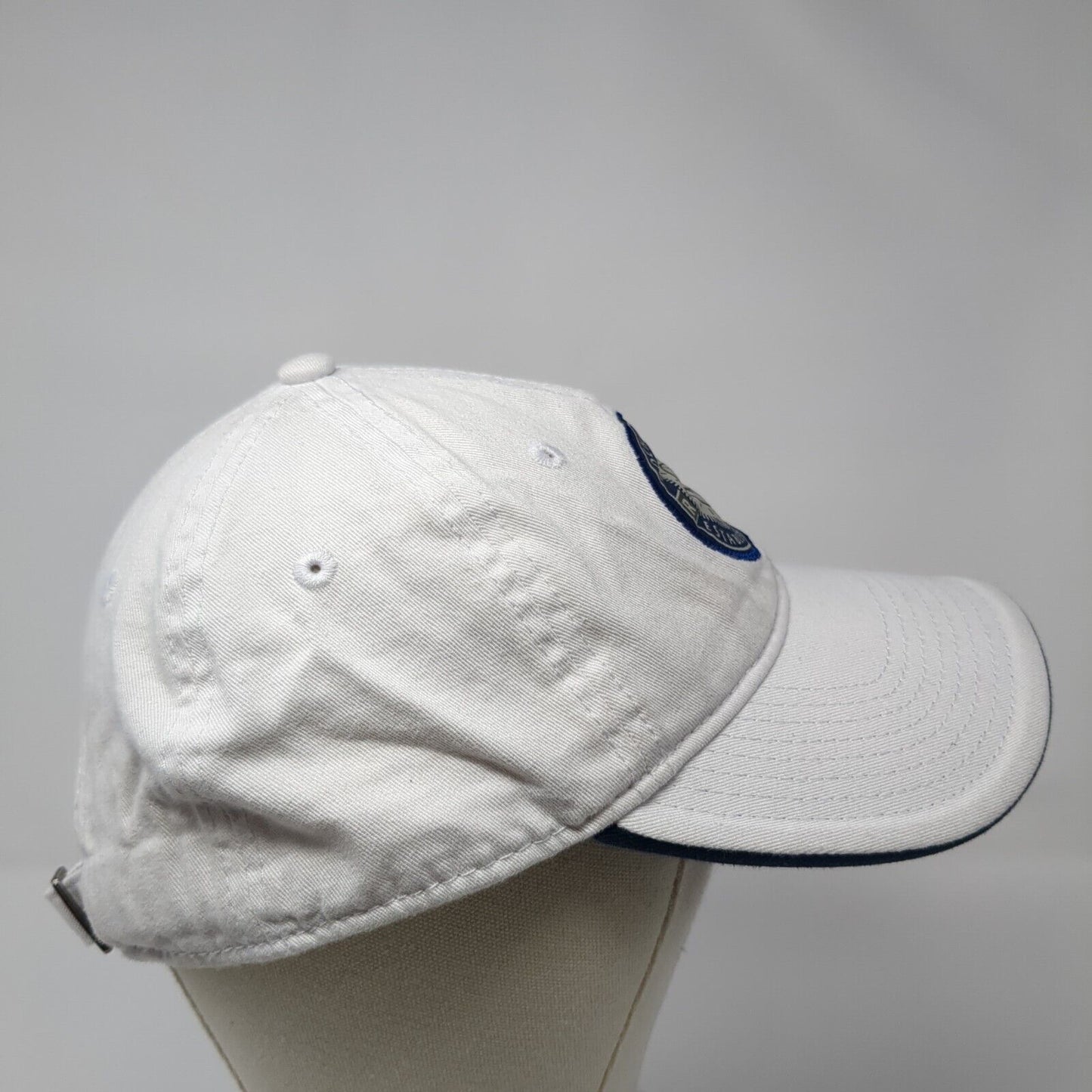 Roche Harbor Est. 1886 Slideback Hat White One Size Adjustable Embroidered Gear