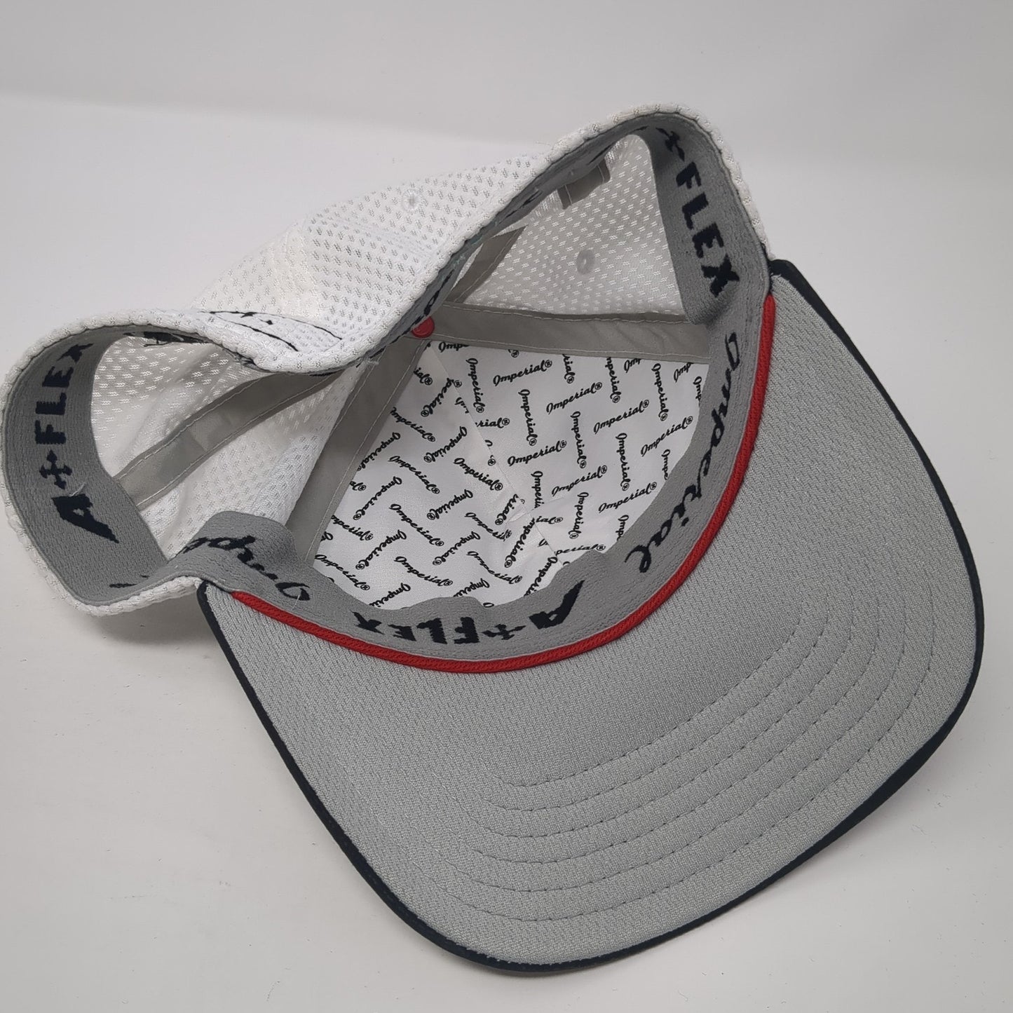 Suncadia Fitted Hat Black Medium Embroidered Colorblock A-Flex Imperial