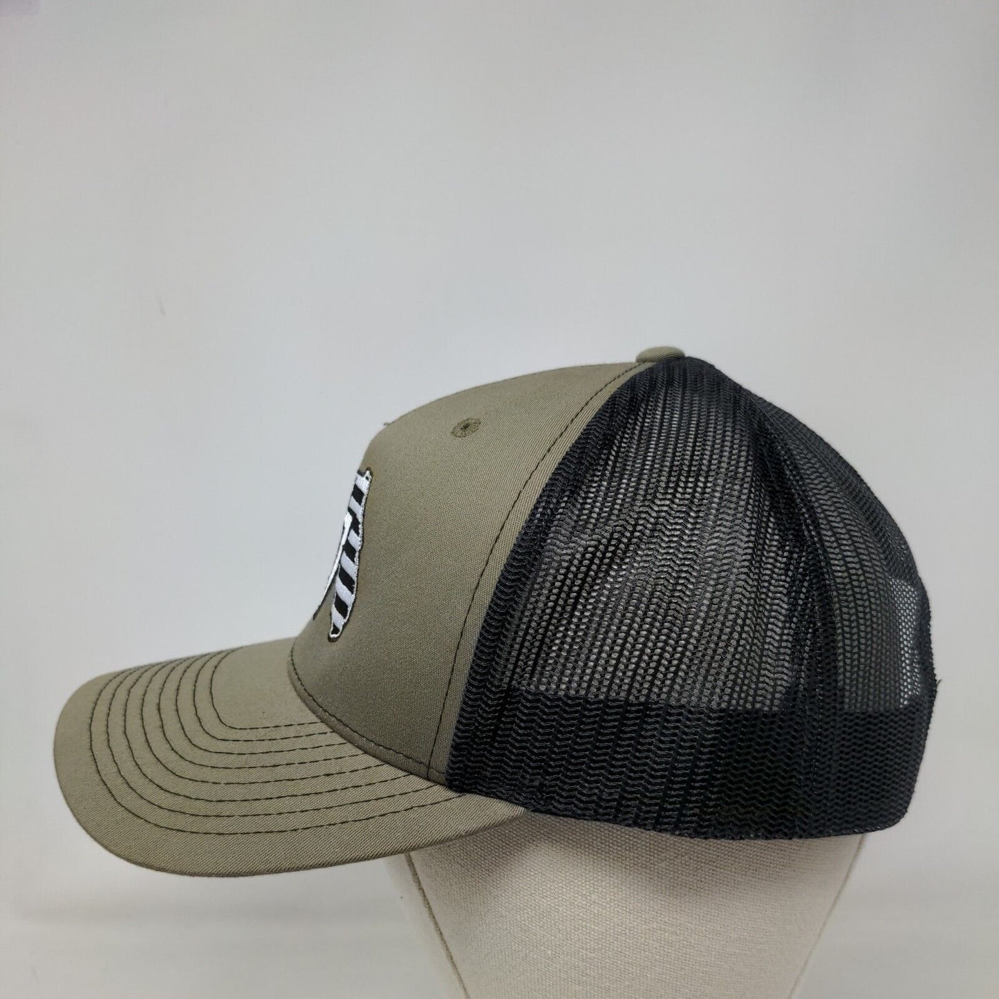 507 Snapback Trucker Hat Multicolor One Size Embroidered Mesh Back Richardson