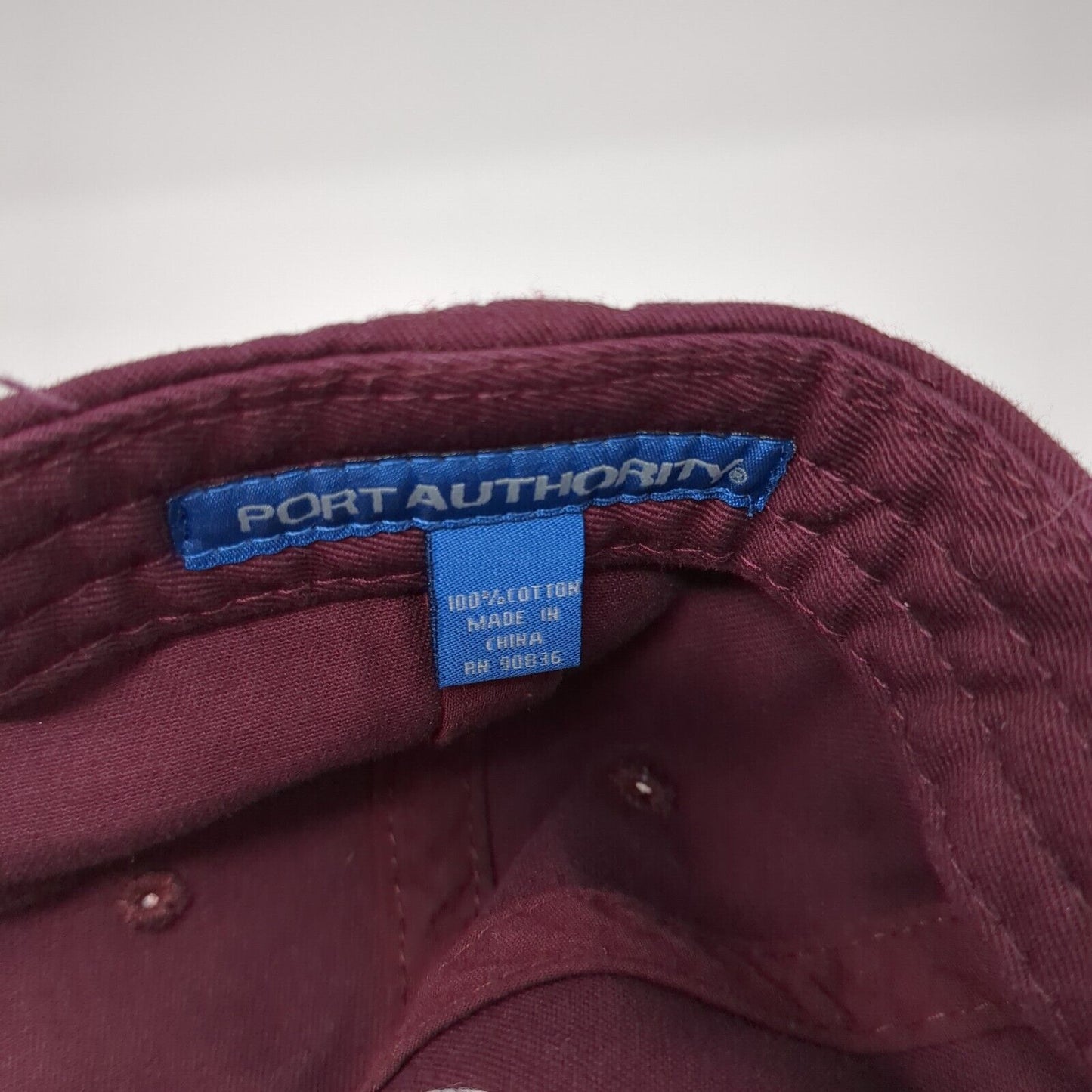 Gold Peak Tea Strapback Baseball Cap Red One Size Adjustable Port Authority