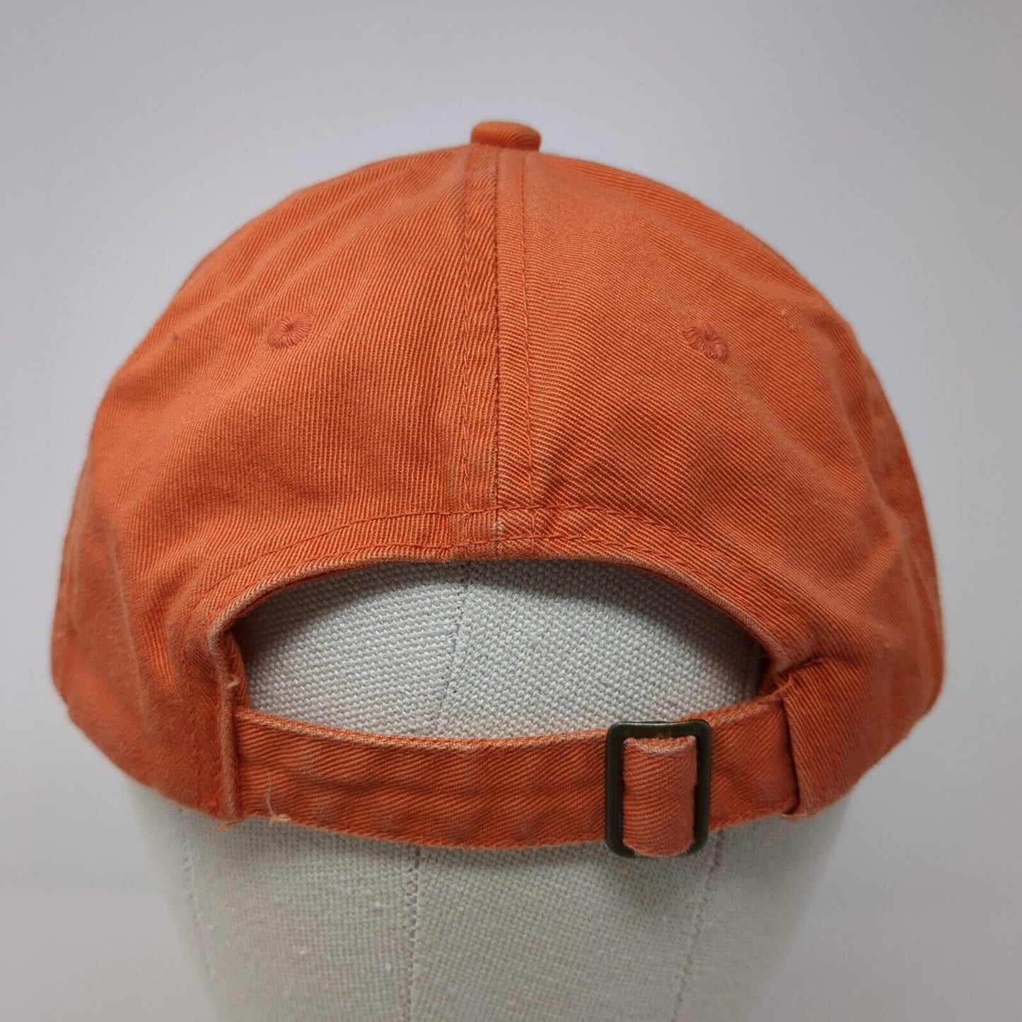 Ciao Bellacino Slideback Hat Orange One Size Embroidered Fahrenheit
