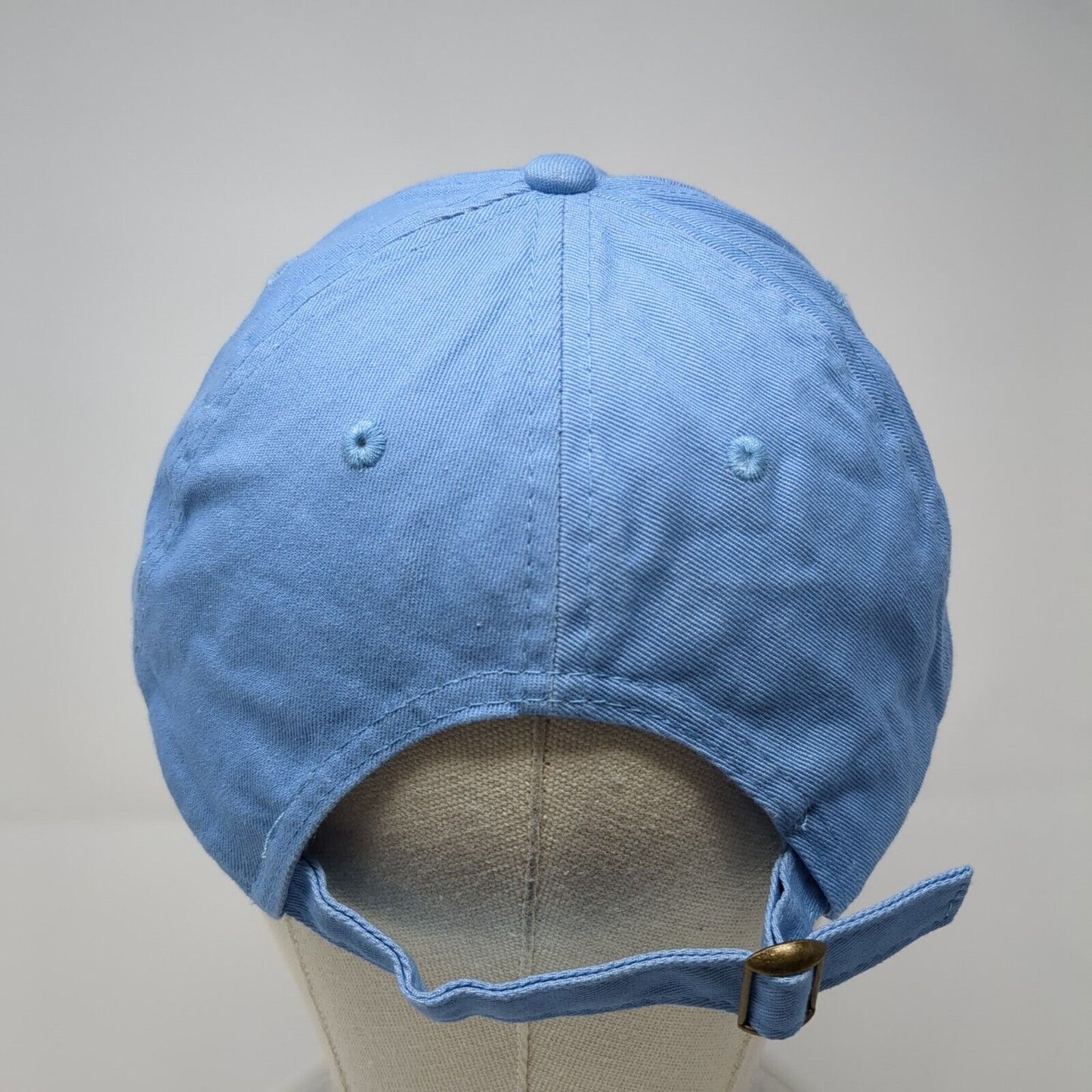 Kingdom Slideback Hat Blue One Size Adjustable Embroidered 6 Panel