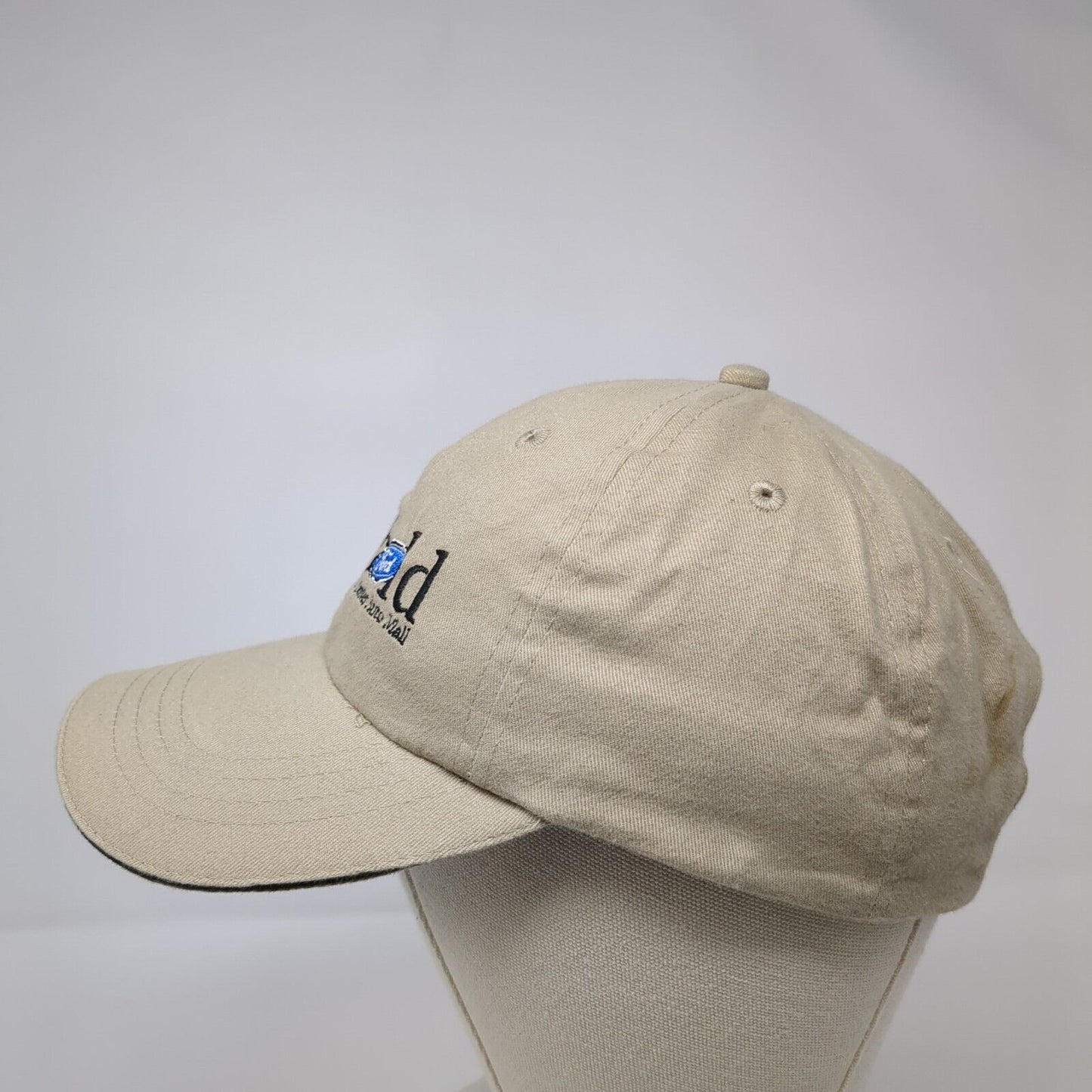 Dan Wiebold Ford Strapback Hat Tan OSFM Adjustable Embroidered Otto