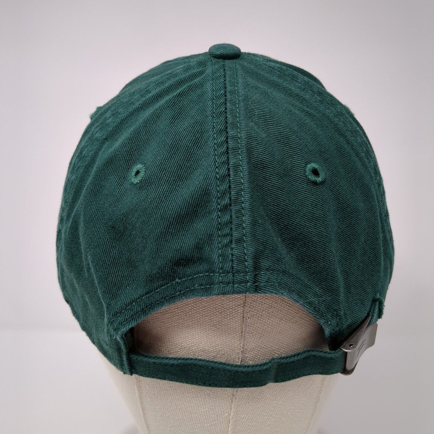 Peace Sign Heart Slideback Hat Green M/L Solid Embroidered Richardson