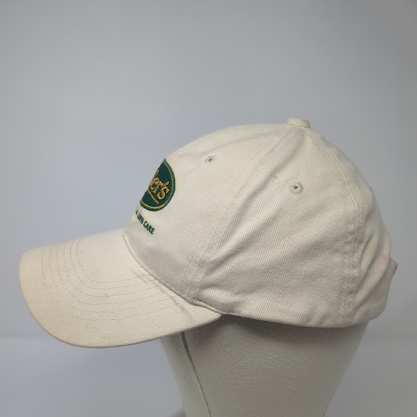 Miller's Landscaping & Lawn Care Slideback Hat Beige One Size Sportsman