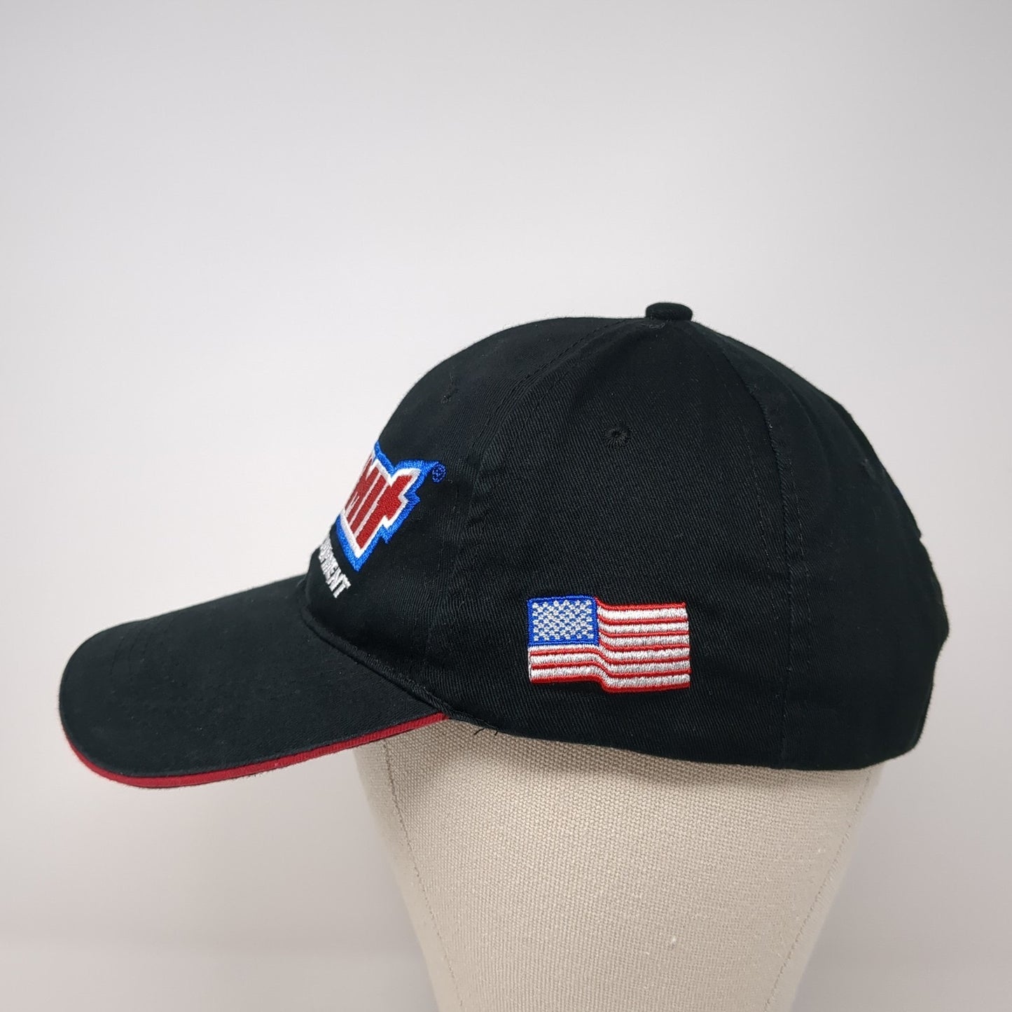 Summit Racing Equipment Strapback Hat Black One Size Adjustable Outdoor