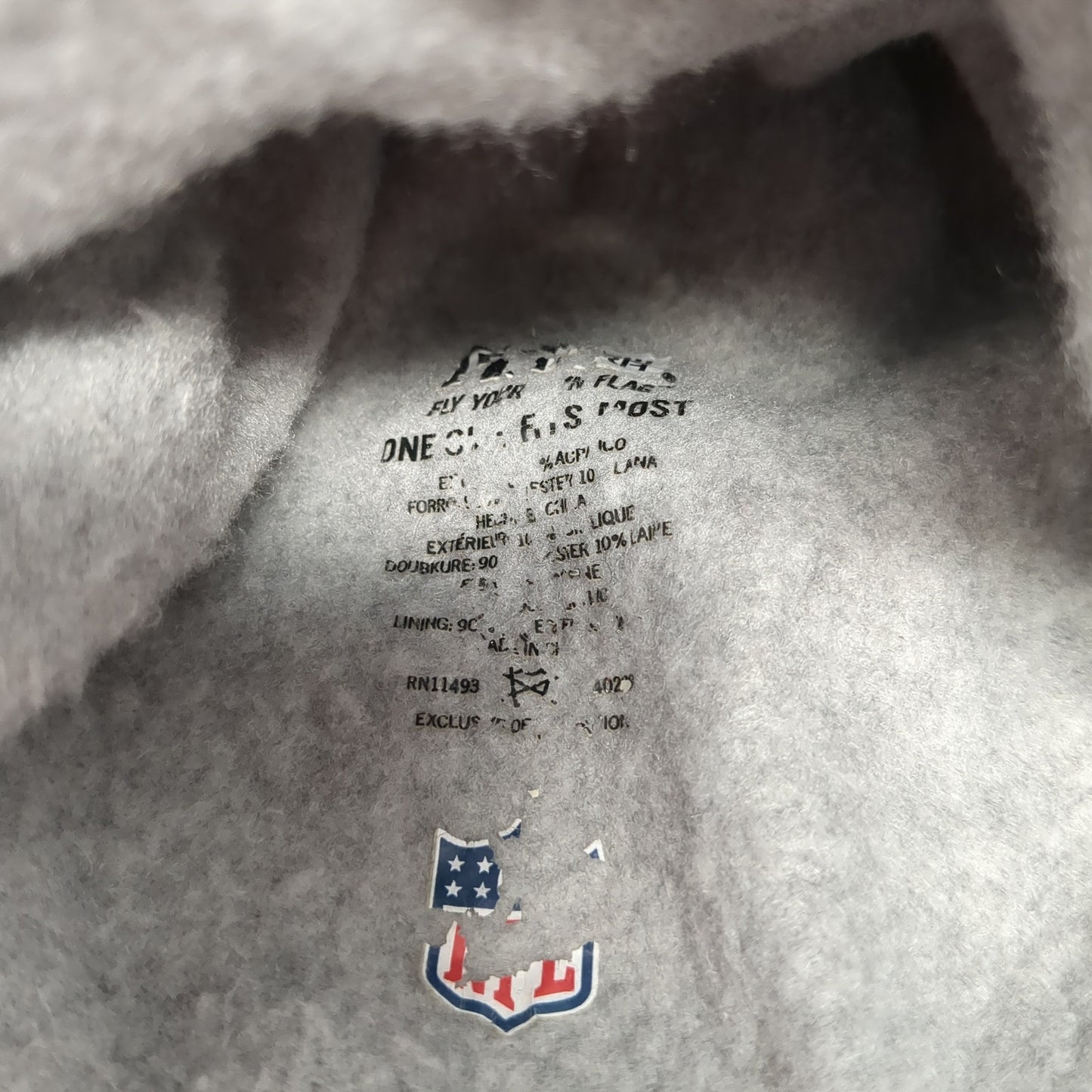 Chicago Bears GSH NFL Knit Pom Pom Beanie Hat Multi One Size Striped