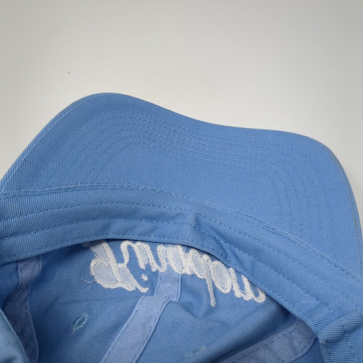 Kingdom Slideback Hat Blue One Size Adjustable Embroidered 6 Panel