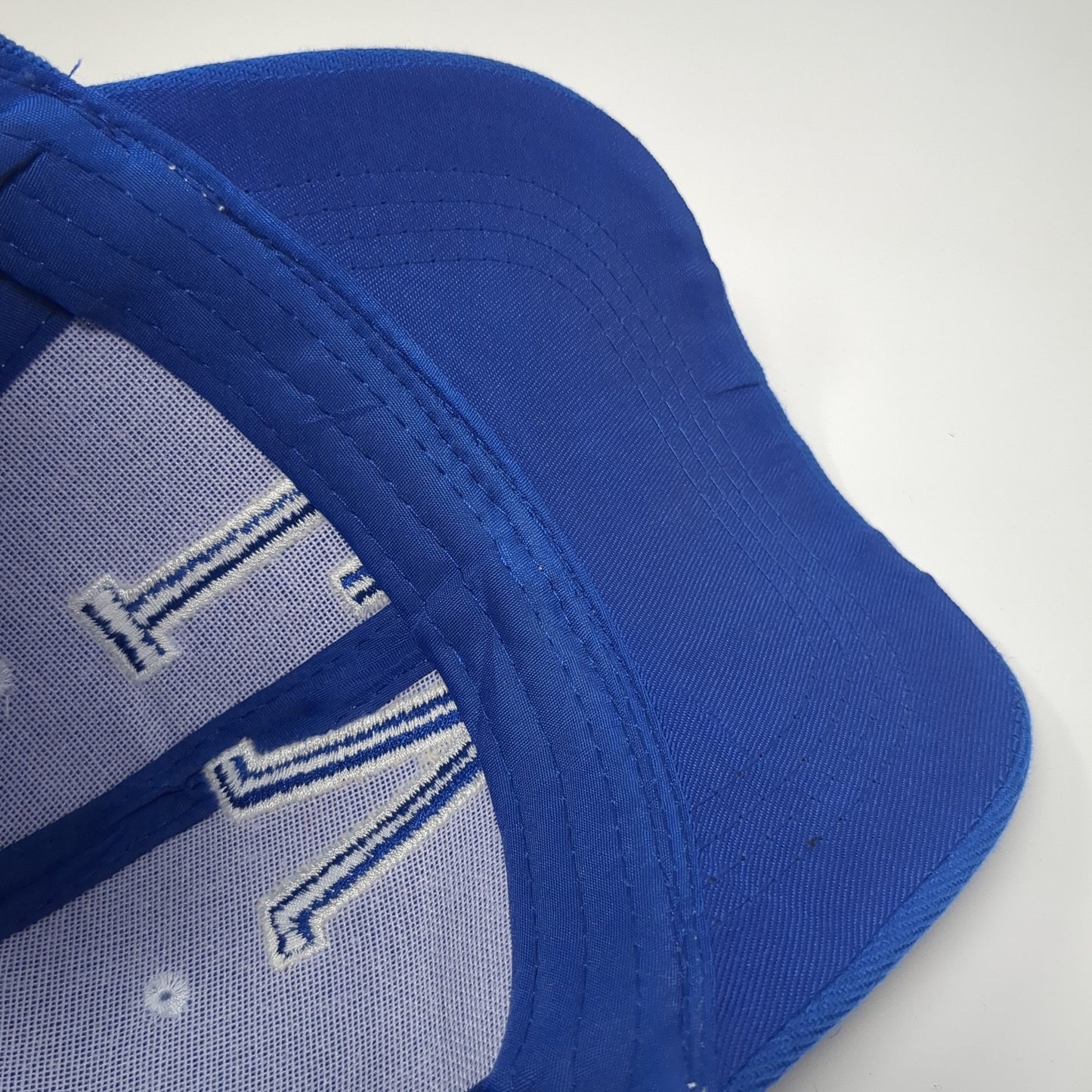 LV Las Vegas Strapback Baseball Cap Blue OS Adjustable Embroidered 6 Panel