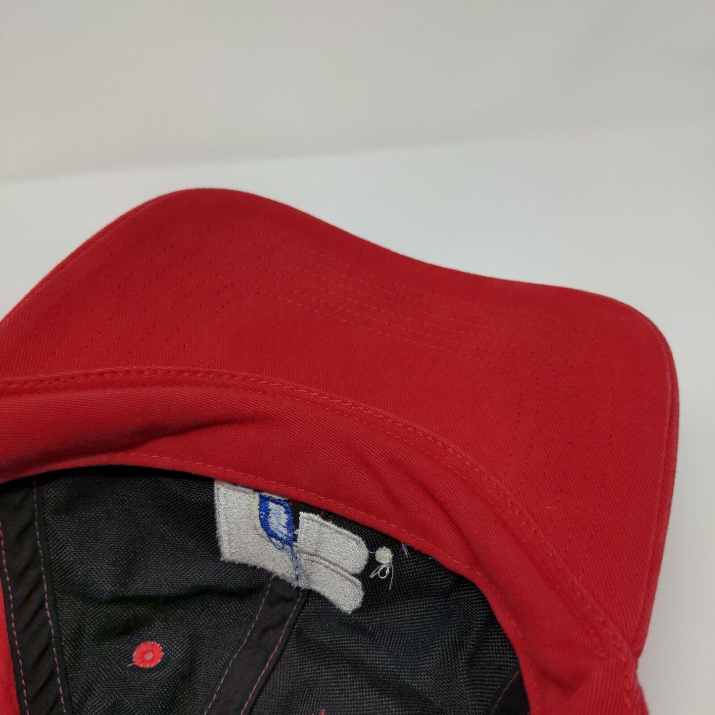Farm Bureau Ins. Strapback Hat Red One Size Adjustable Embroidered