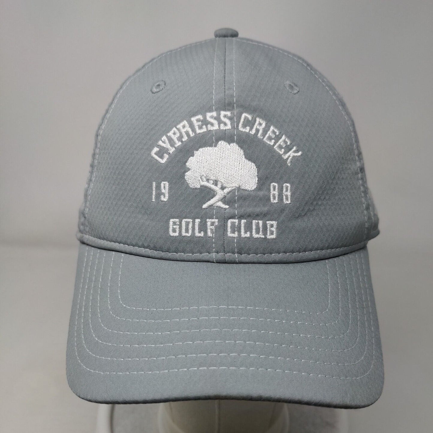Cypress Creek Golf Club Strapback Hat Gray OSFA 6 Panel Under Armour