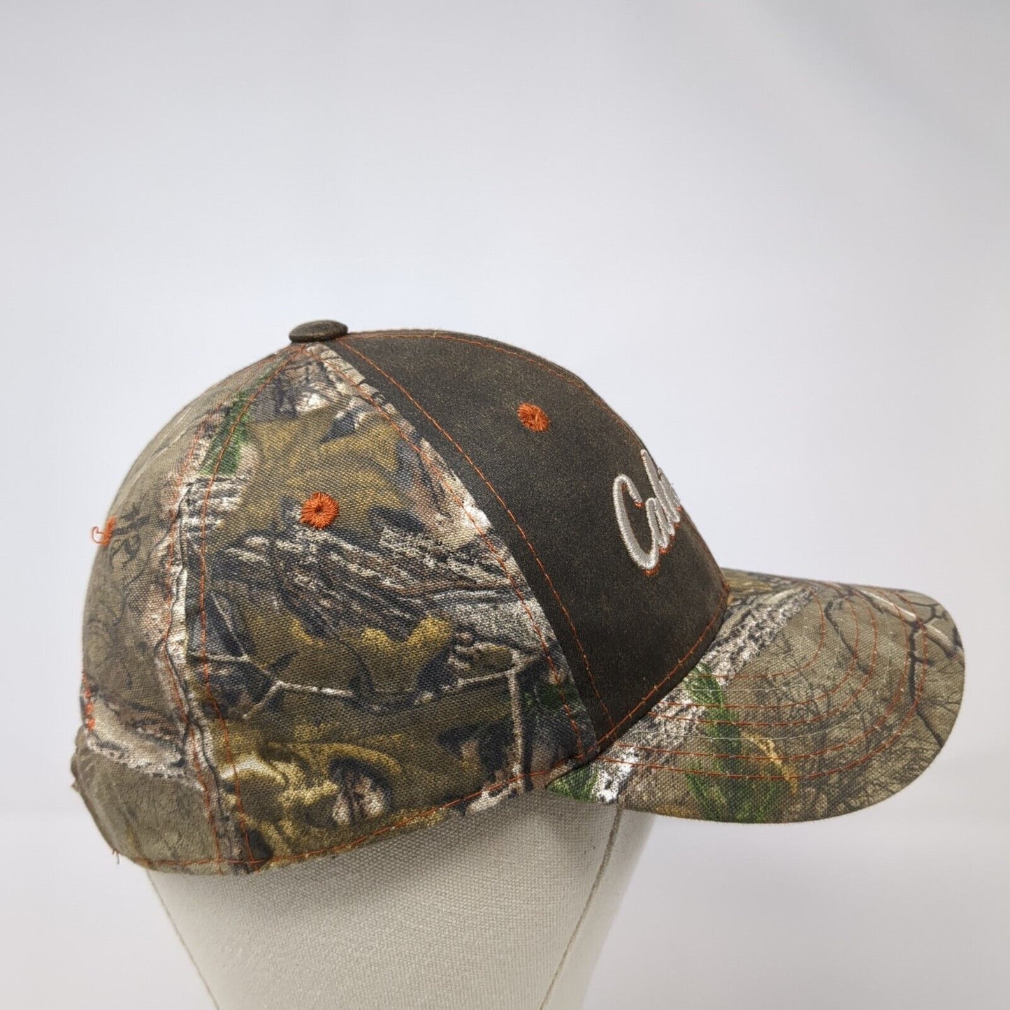 Cabela's World's Foremost Outfitter Strapback Hat Camo Youth One Size