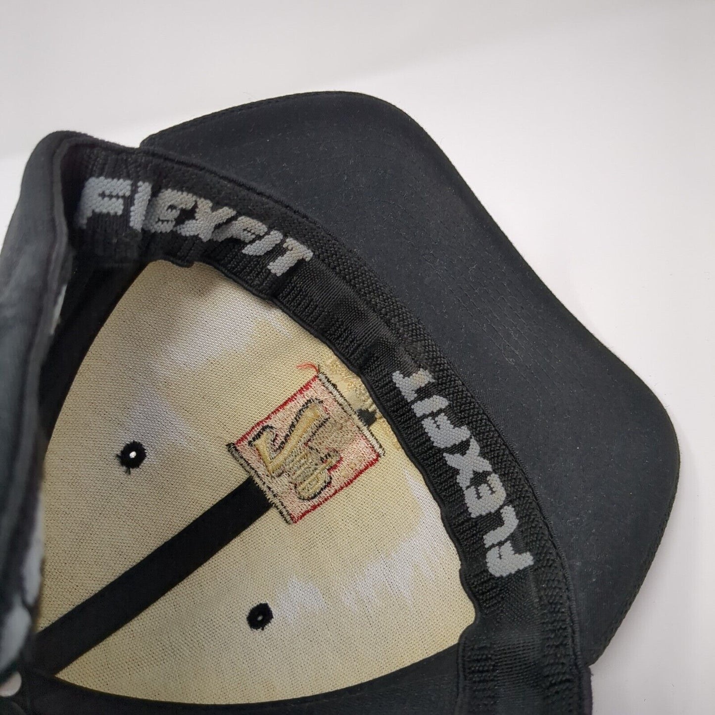 7UP Pataluma Fitted Hat Black L/XL Flexfit Embroidered 6 Panel Sport-Tek
