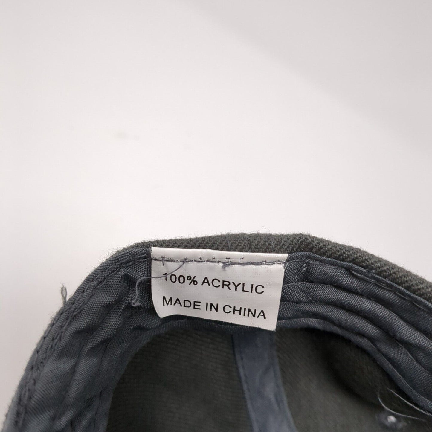 Harrah's Reno Strapback Hat Gray One Size Adjustable Embroidered 6 Panel