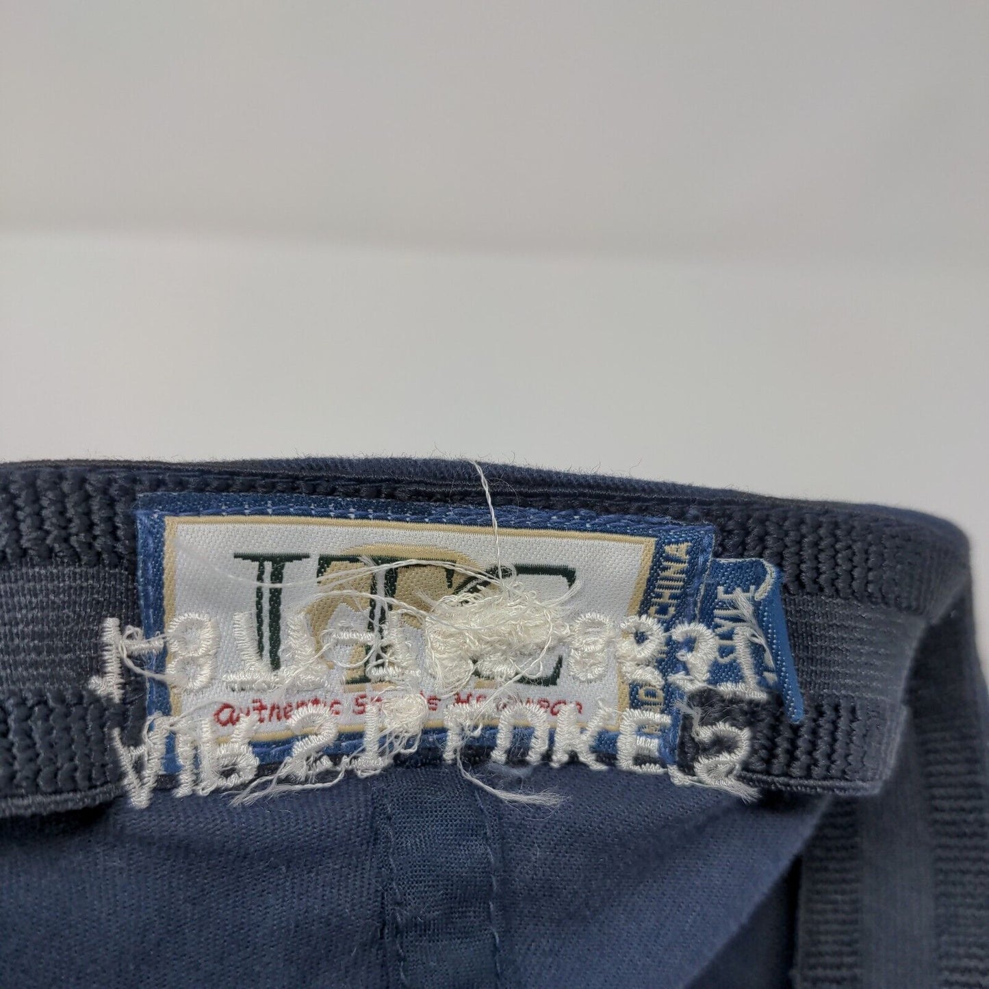 Air St. Luke's Fitted Hat Blue OSFA Embroidered 6 Panel Vent Holes