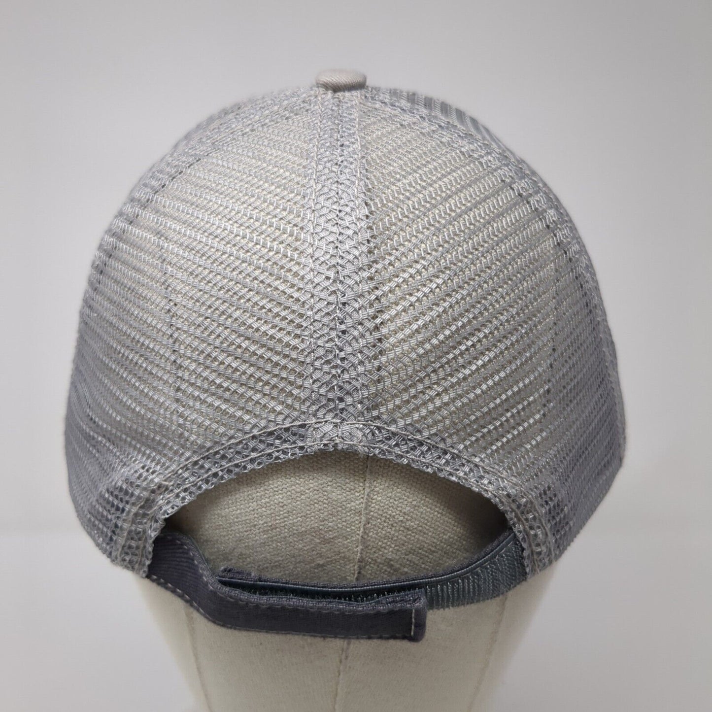 Apocalypse Trucker Hat Gray One Size Adjustable Embroidered Mesh Back Ha