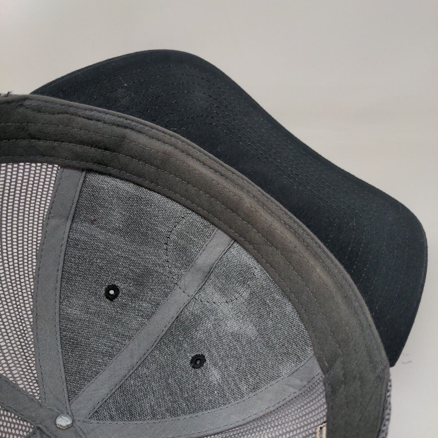 PRK-IV Snapback Mesh Back Trucker Hat Black M/L Colorblock Richardson