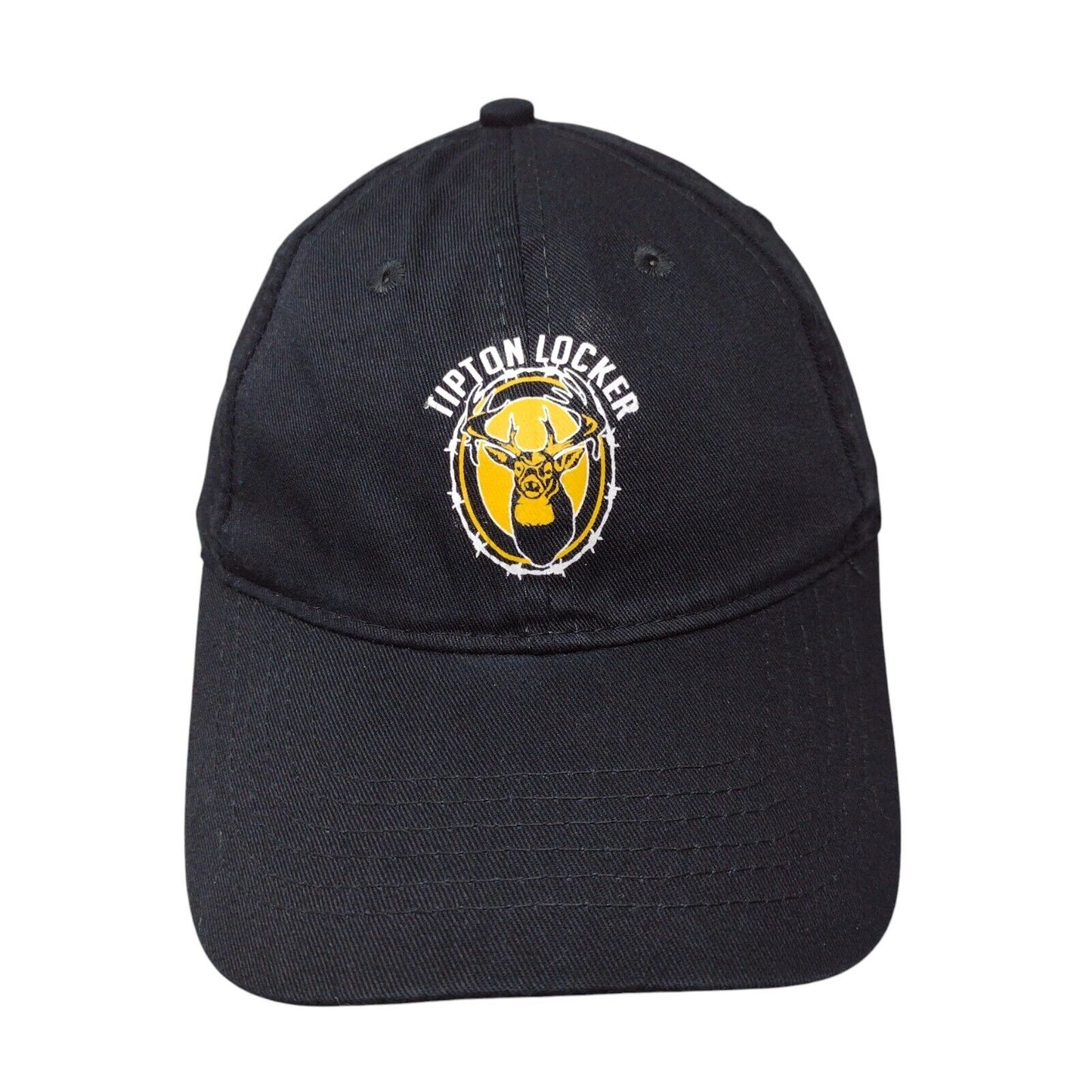Tipton Locker Youth Strapback Hat Black One Size Adjustable Port & Company