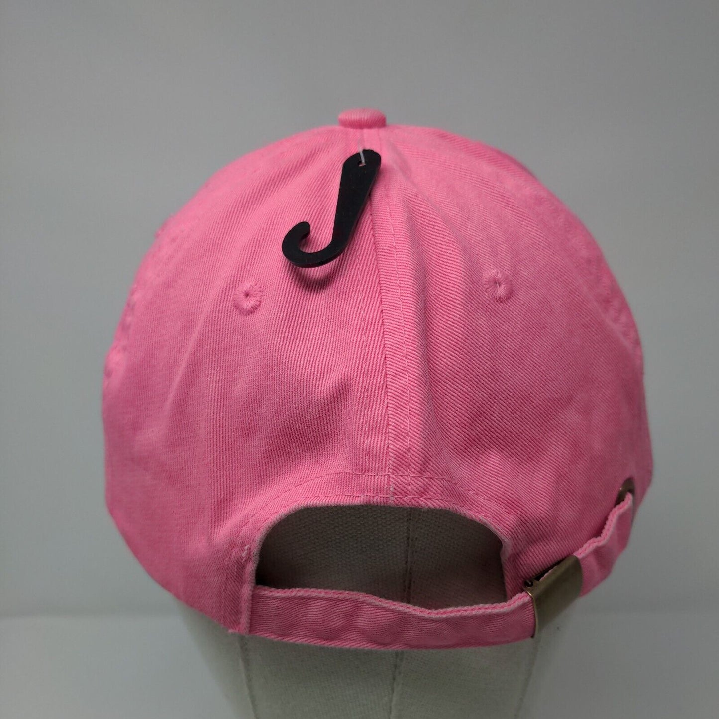 Babcock Ranch Florida Slideback Hat Pink OSFM Embroidered Headwear