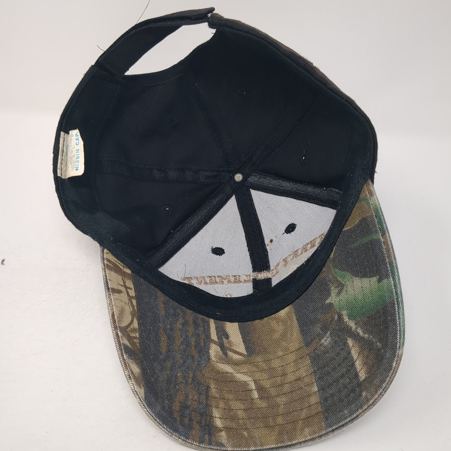 Terry Implement Kubota Strapback Hat Multicolor One Size Camo Nissin