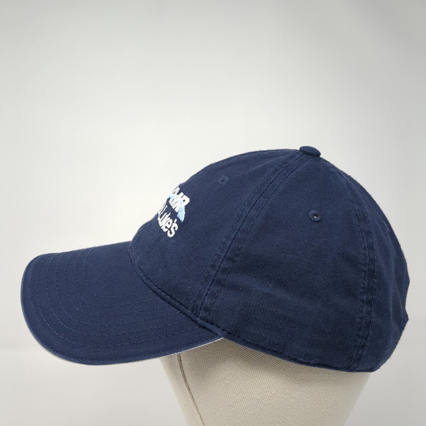 Air St. Luke's Strapback Hat Blue One Size Adjustable Embroidered Otto