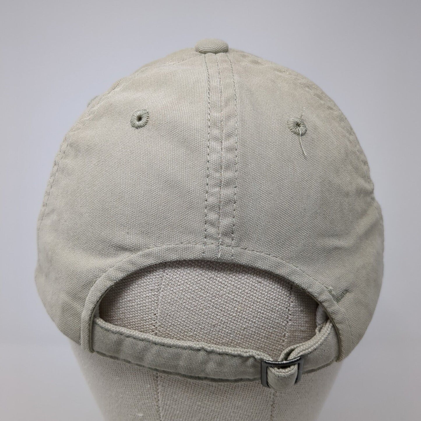 Mountain's Edge Slideback Hat Tan One Size Embroidered Port Authority