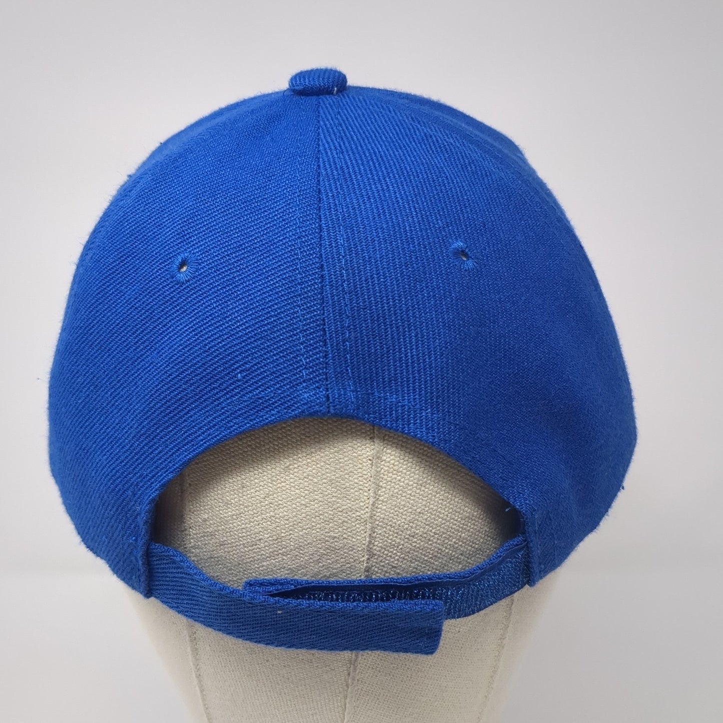 Canada Maple Leaf Strapback Hat Blue One Size Adjustable Embroidered