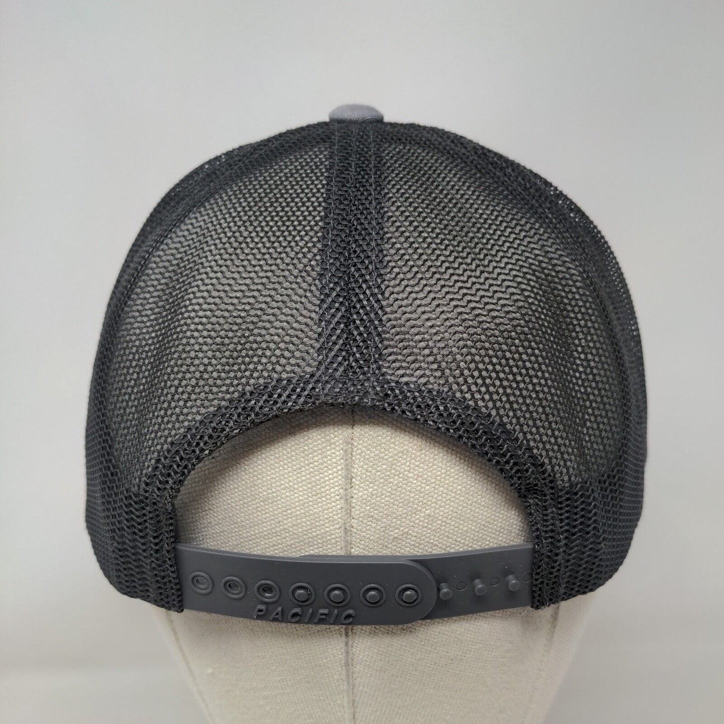Golf Cart Snapback Mesh Back Trucker Hat Gray One Size Mesh Back Pacific