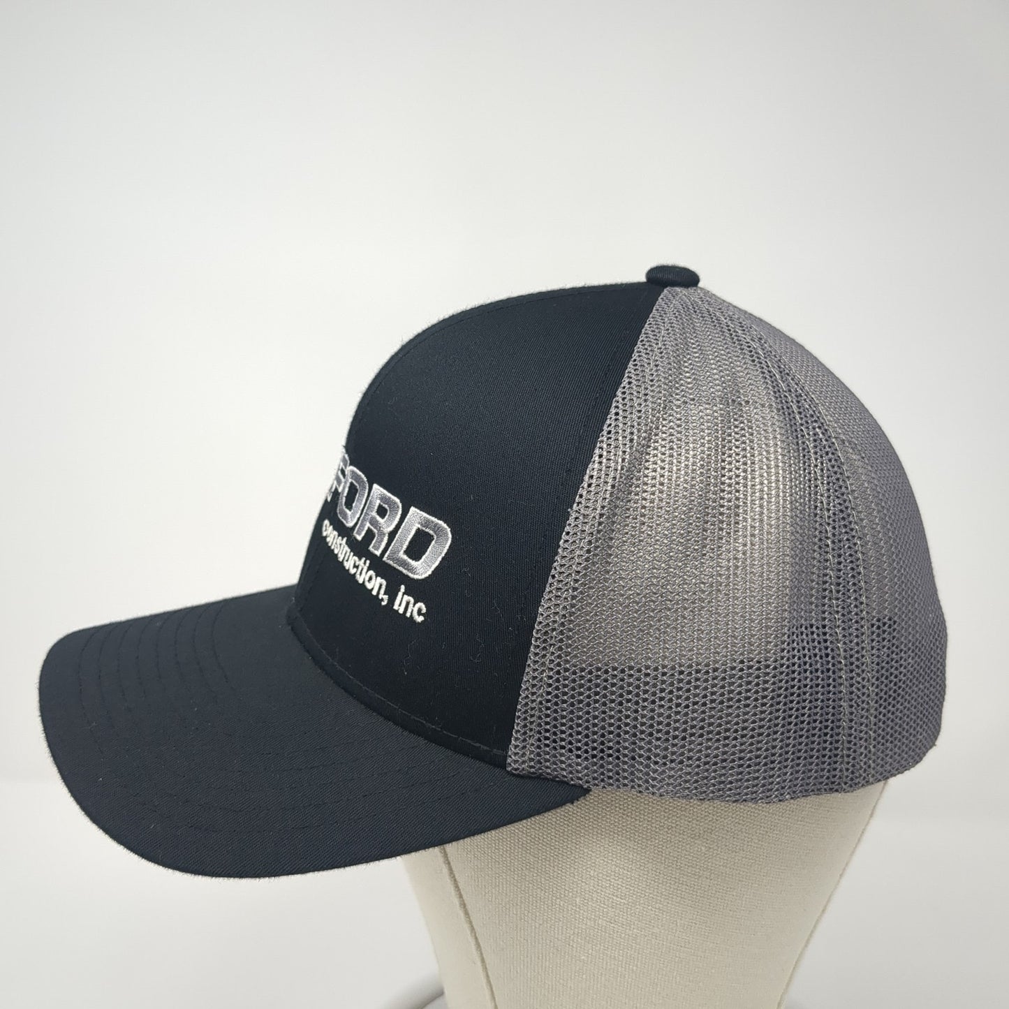 Gifford Construction Inc Trucker Hat Black One Size Mesh Back Pacific Headwear