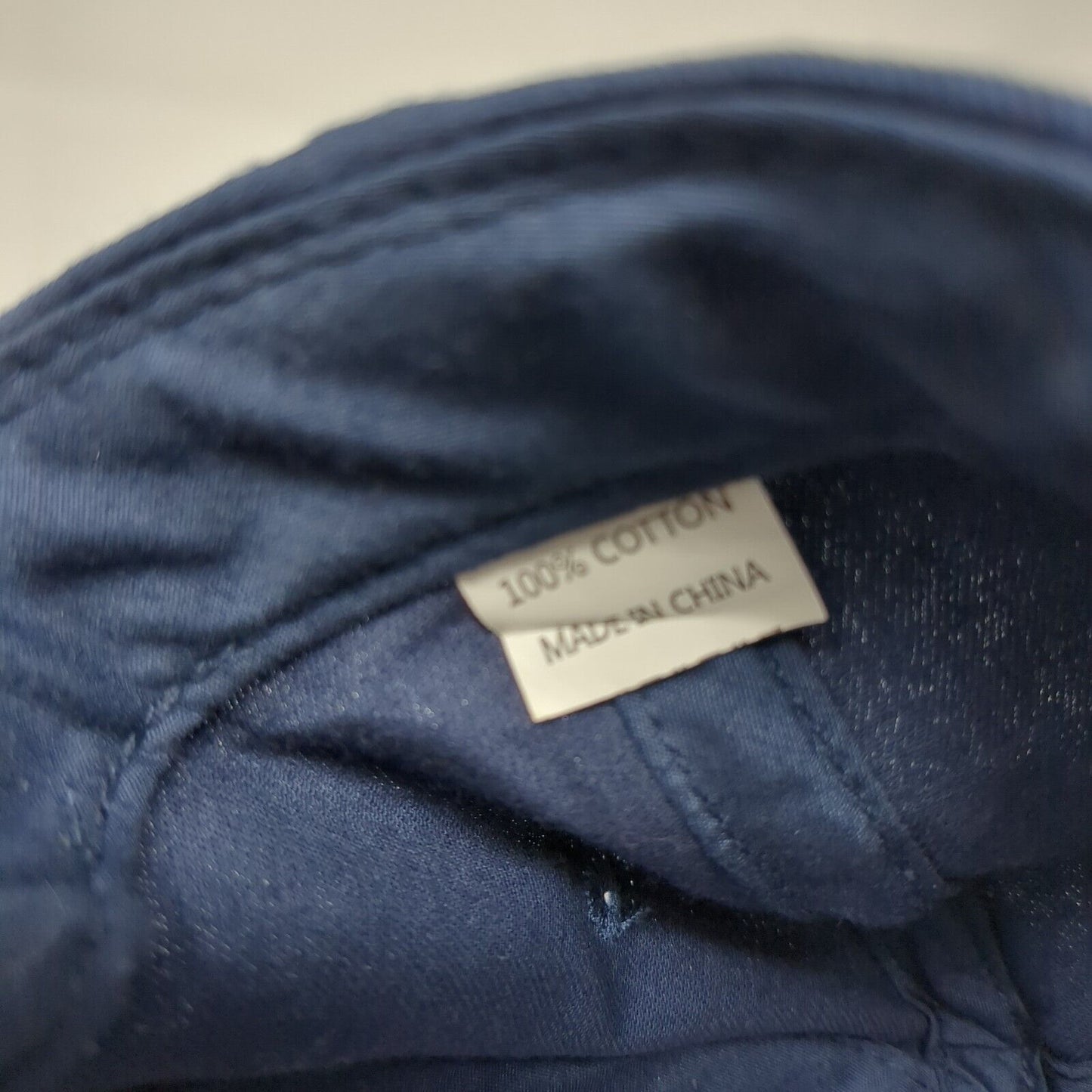 i9 Sports Strapback Hat Blue One Size Adjustable Embroidered 6 Panel