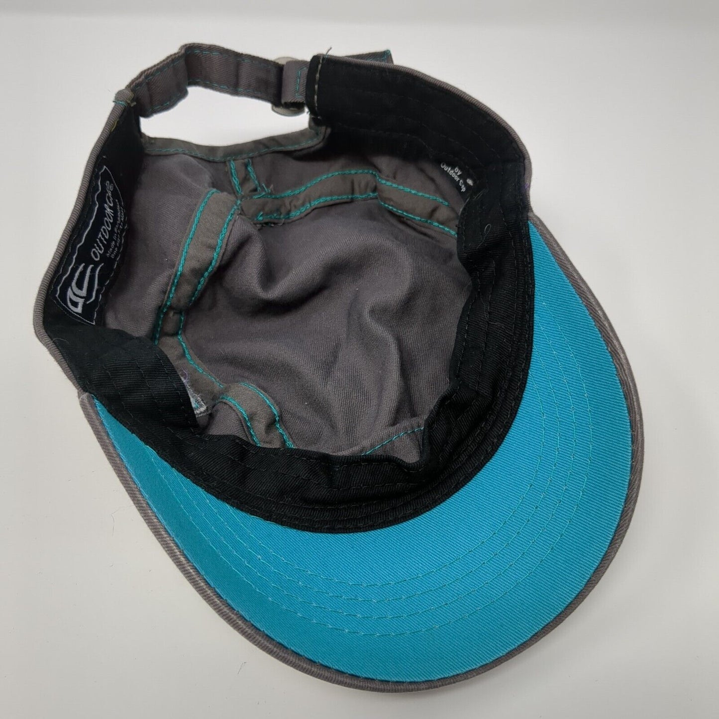 Scheels Slideback Cadet Army Hat Gray One Size Embroidered Outdoor Cap