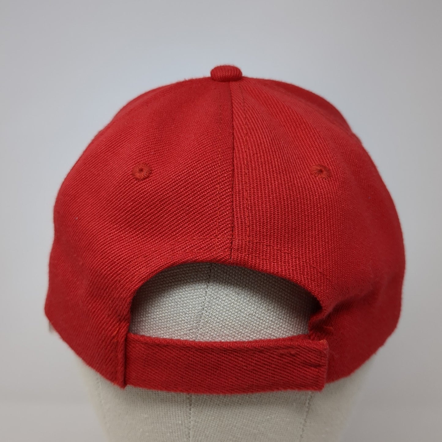 Trump 2020 Keep America Great Strapback Hat Red One Size Embroidered