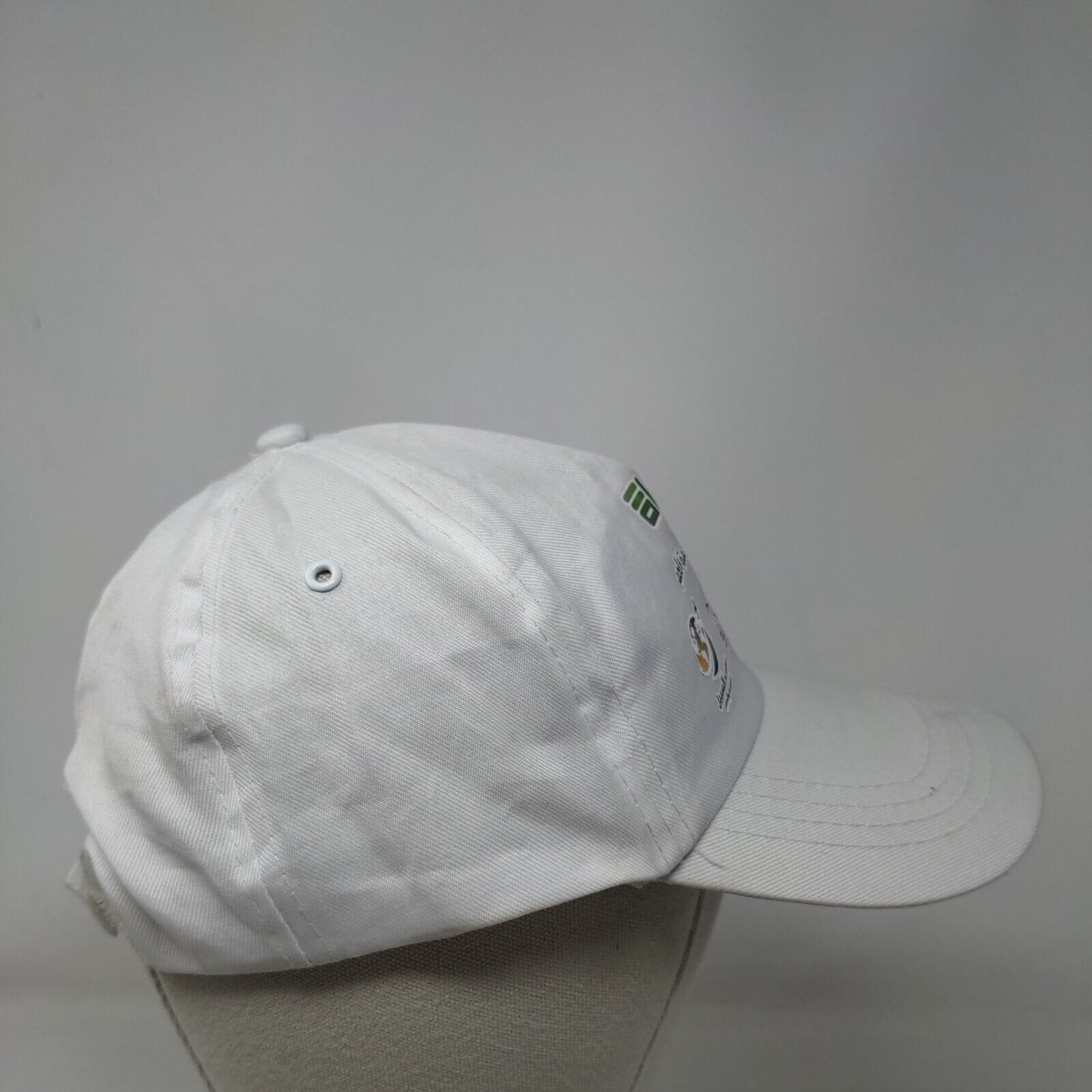 Batonya Travel & Tourism Hajj & Umrah Strapback Hat White One Size 5 Panel