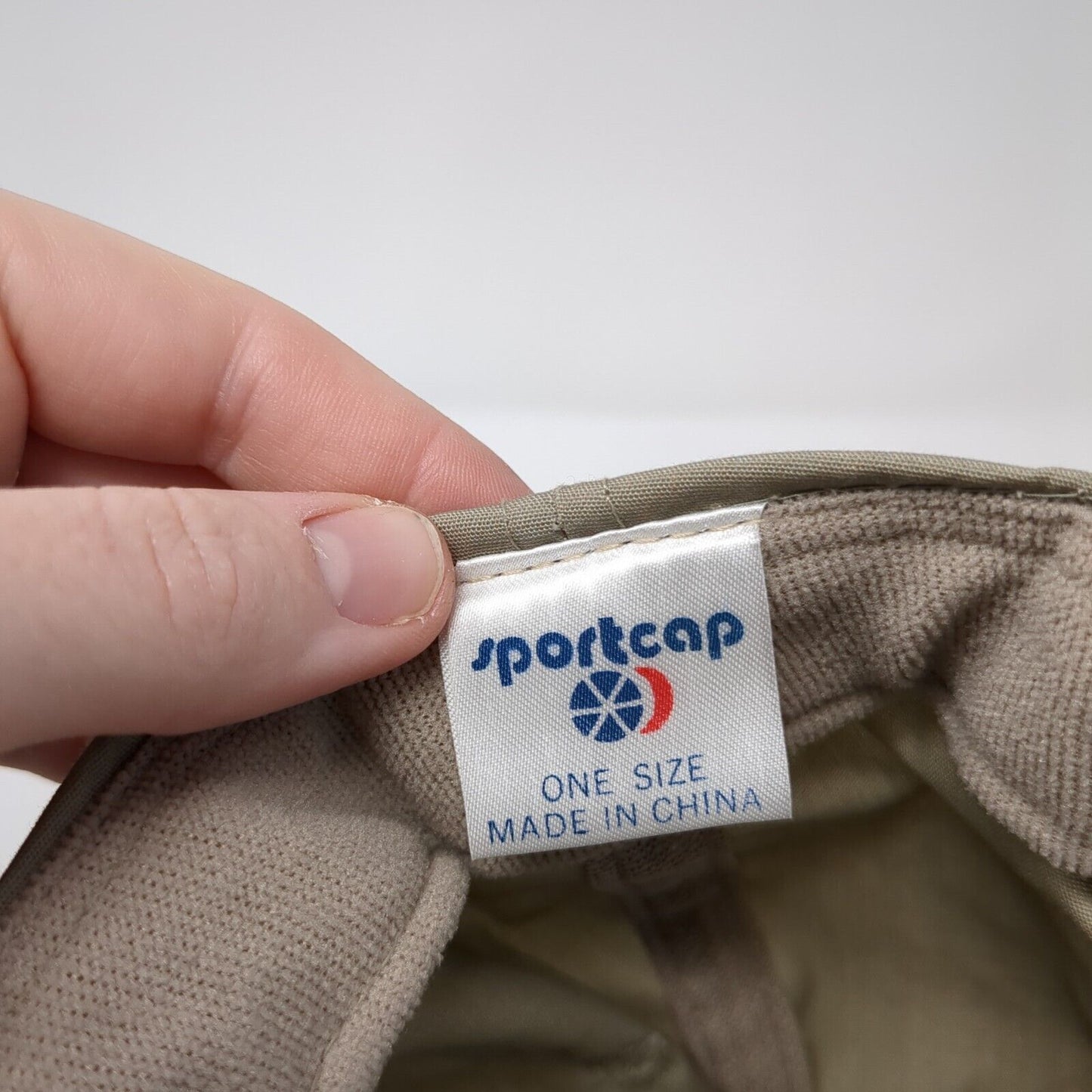 General Mills Inc. Slideback Rope Hat Tan One Size Solid Leather Strap