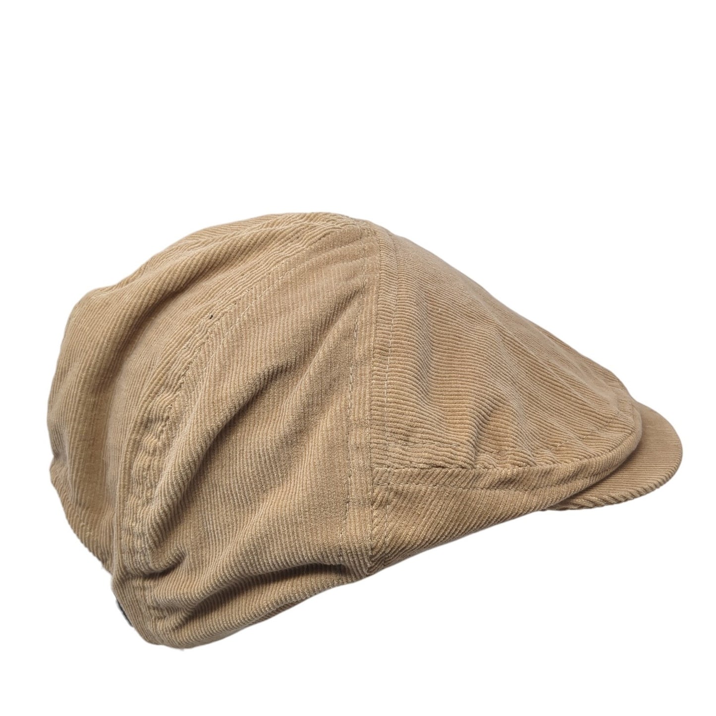 Hempy's Strapback Newsboy Cap Brown One Size Adjustable Lightweight Blank