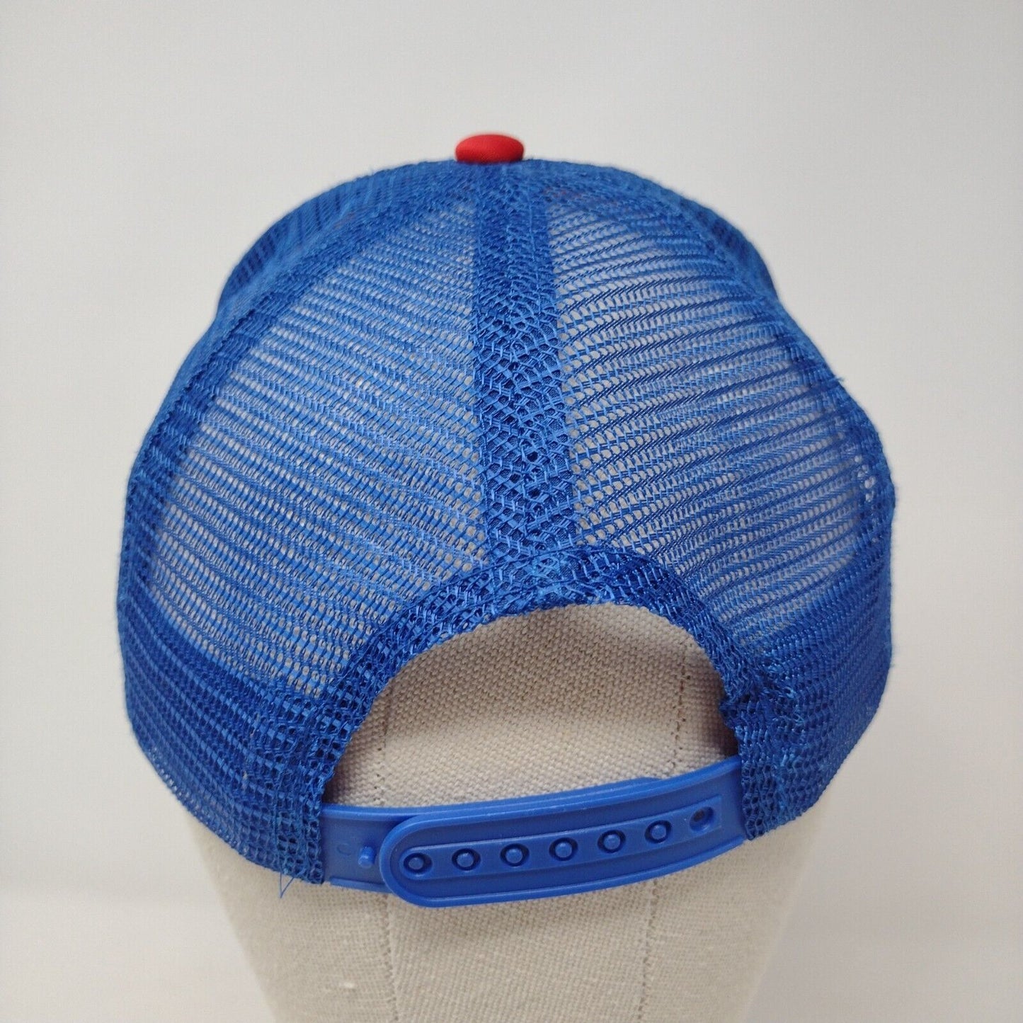 Pabst Blue Ribbon Beer Snapback Hat Multicolor OSFA Mesh Back 6 Panel