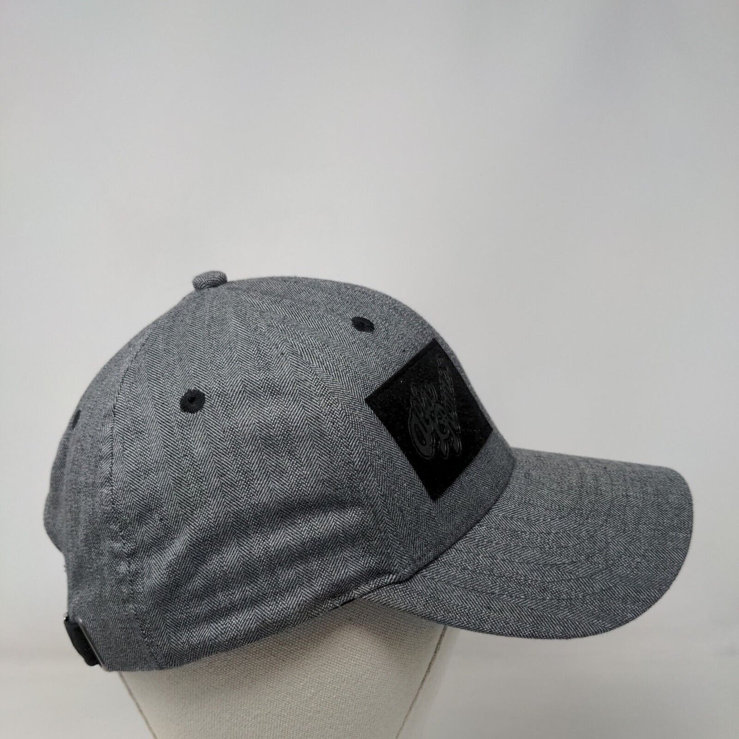 Alfa Romeo Slideback Hat Gray One Size Herringbone Adjustable 6 Panel