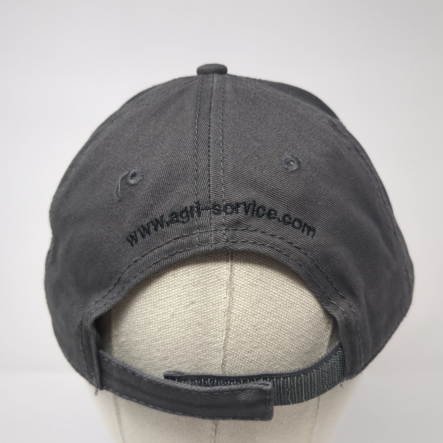 Kubota Strapback Hat Gray One Size Adjustable Embroidered 6 Panel Otto