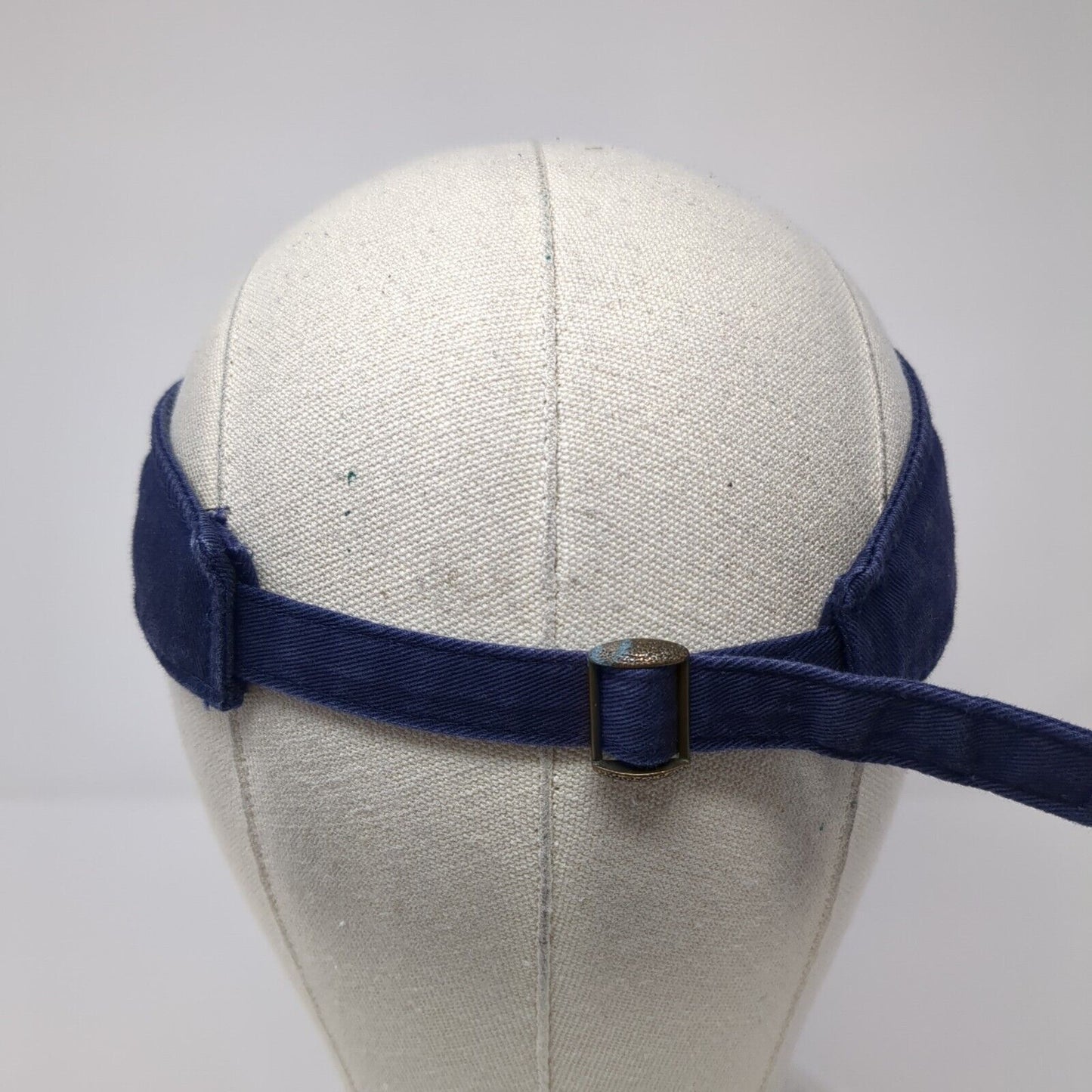 Luna Pier Slideback Sun Visor Hat Blue One Size Adjustable Solid Blank
